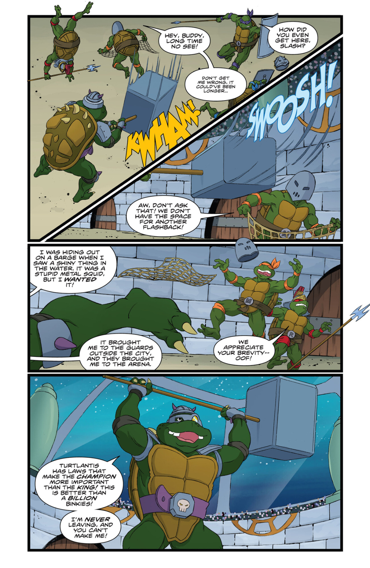Read online Teenage Mutant Ninja Turtles: Saturday Morning Adventures Continued comic -  Issue #3 - 13