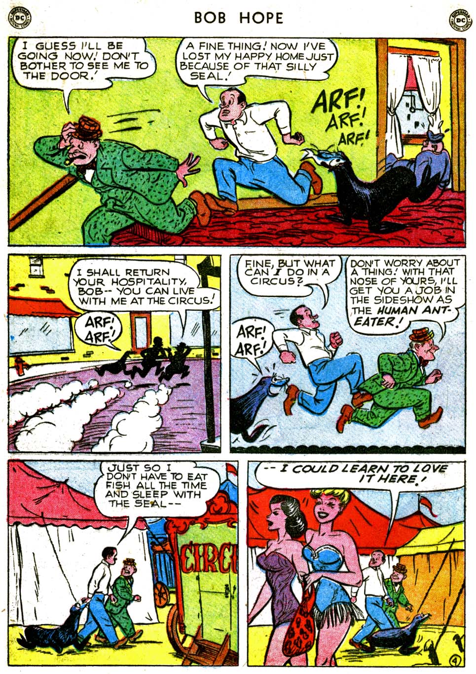 Read online The Adventures of Bob Hope comic -  Issue #7 - 18
