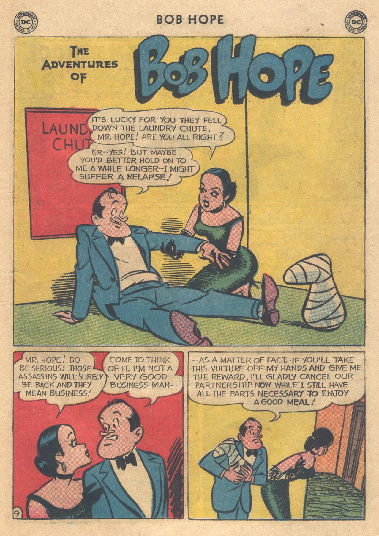Read online The Adventures of Bob Hope comic -  Issue #76 - 13