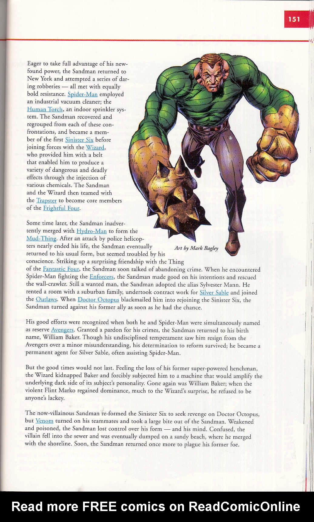 Read online Marvel Encyclopedia comic -  Issue # TPB 4 - 150