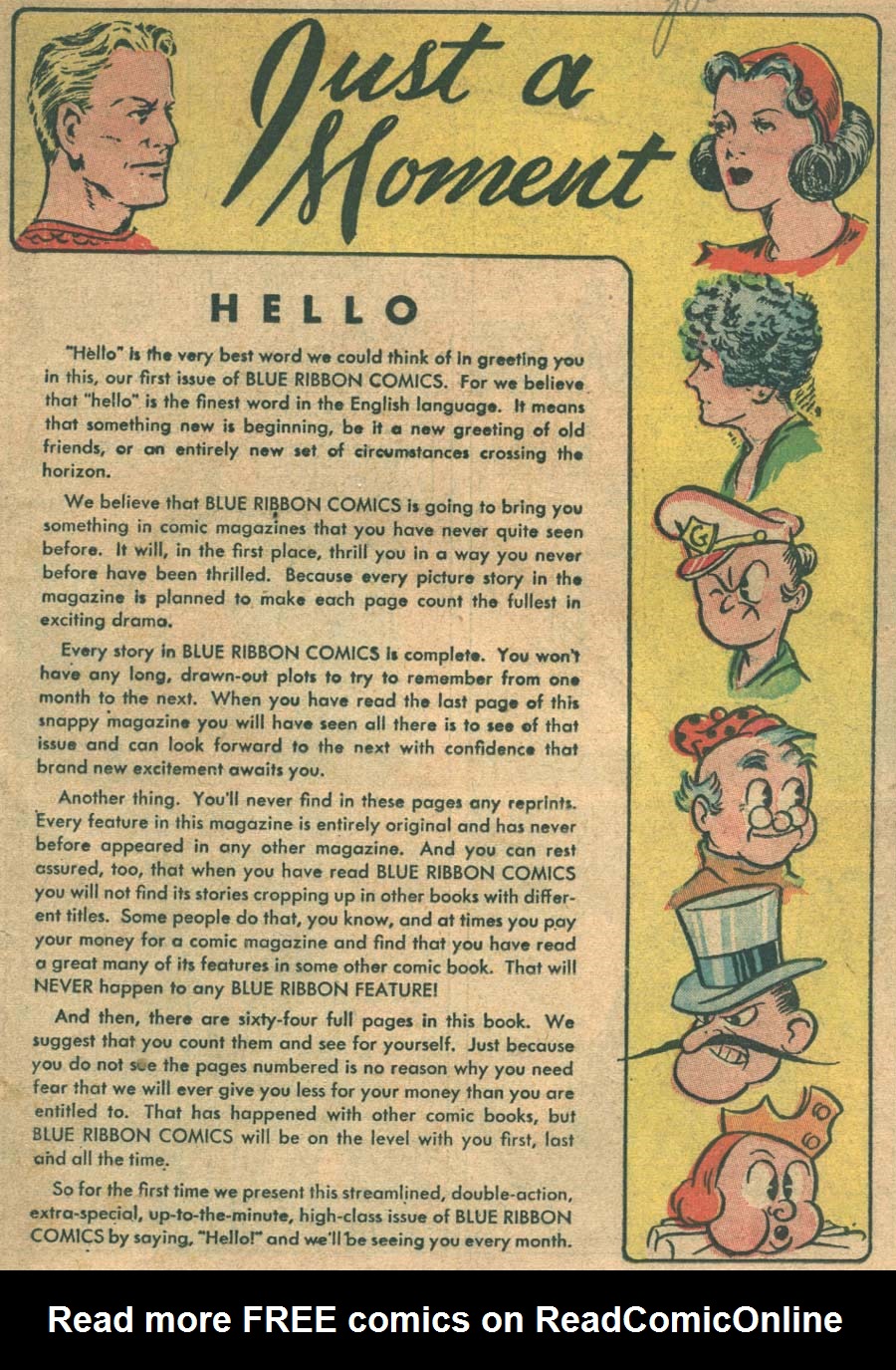 Read online Blue Ribbon Comics (1939) comic -  Issue #1 - 3