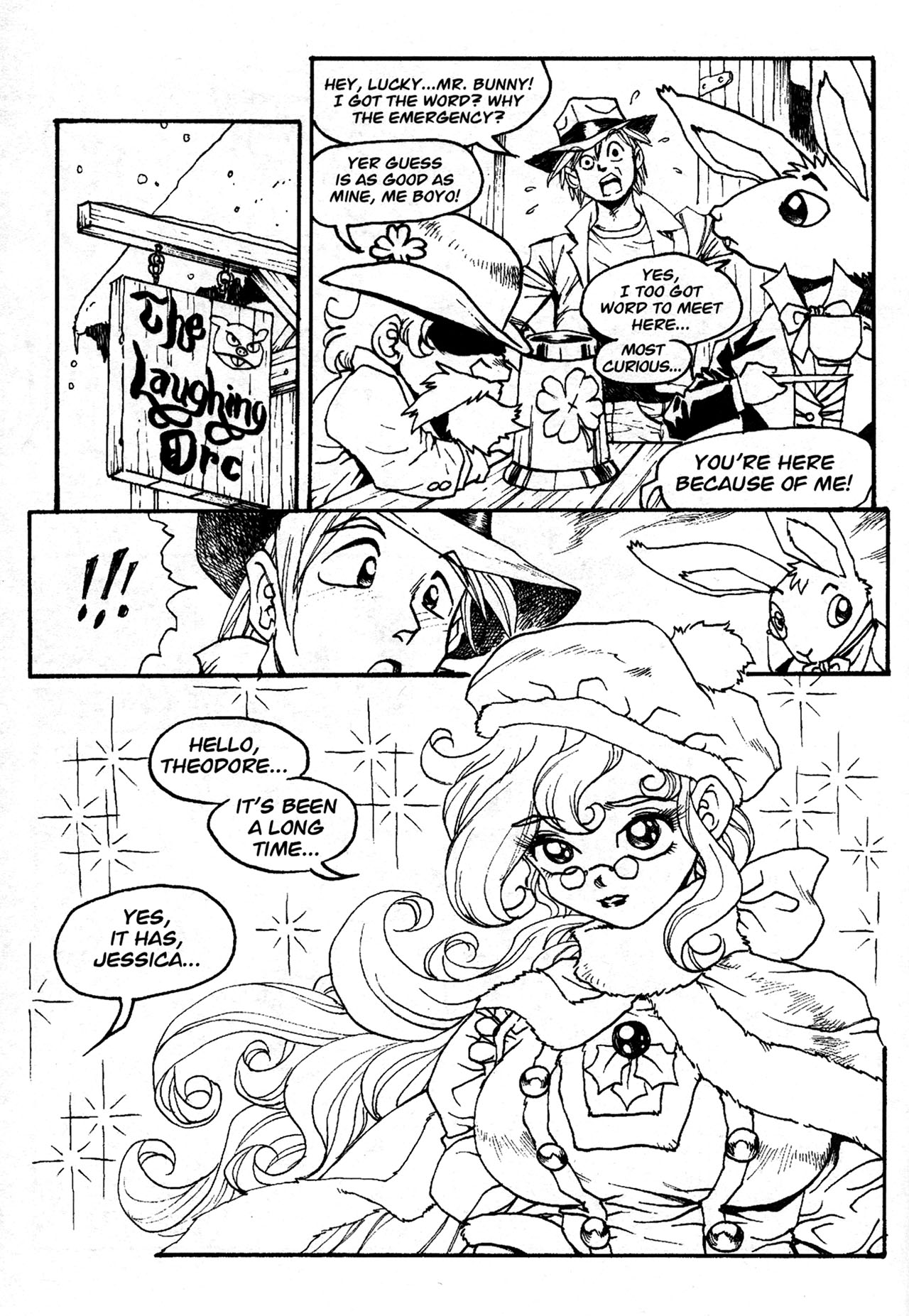Read online Gold Digger X-Mas Special comic -  Issue #1 - 12