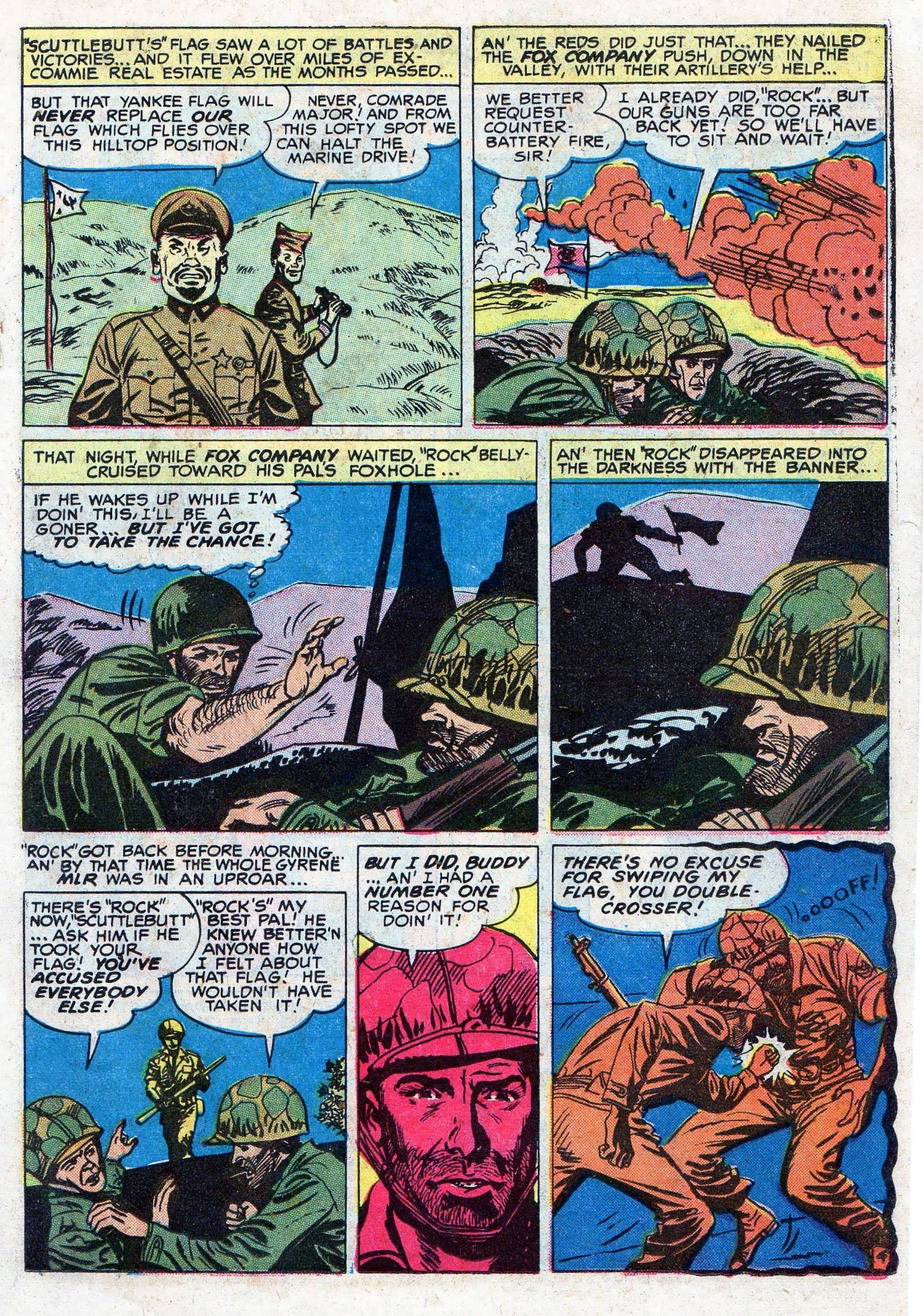 Read online Marines in Action comic -  Issue #13 - 19