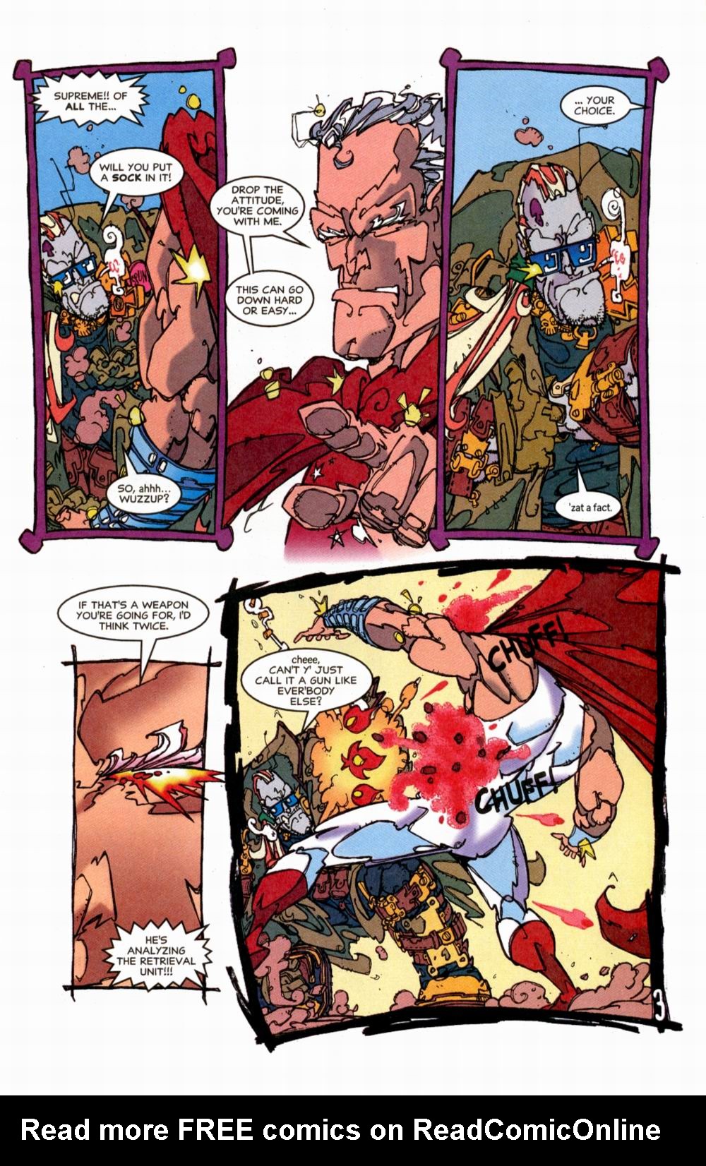 Read online Trencher comic -  Issue #3 - 5