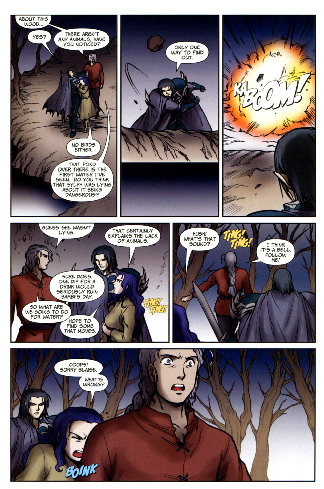 Read online Lords of Avalon: Knight of Darkness comic -  Issue #3 - 10