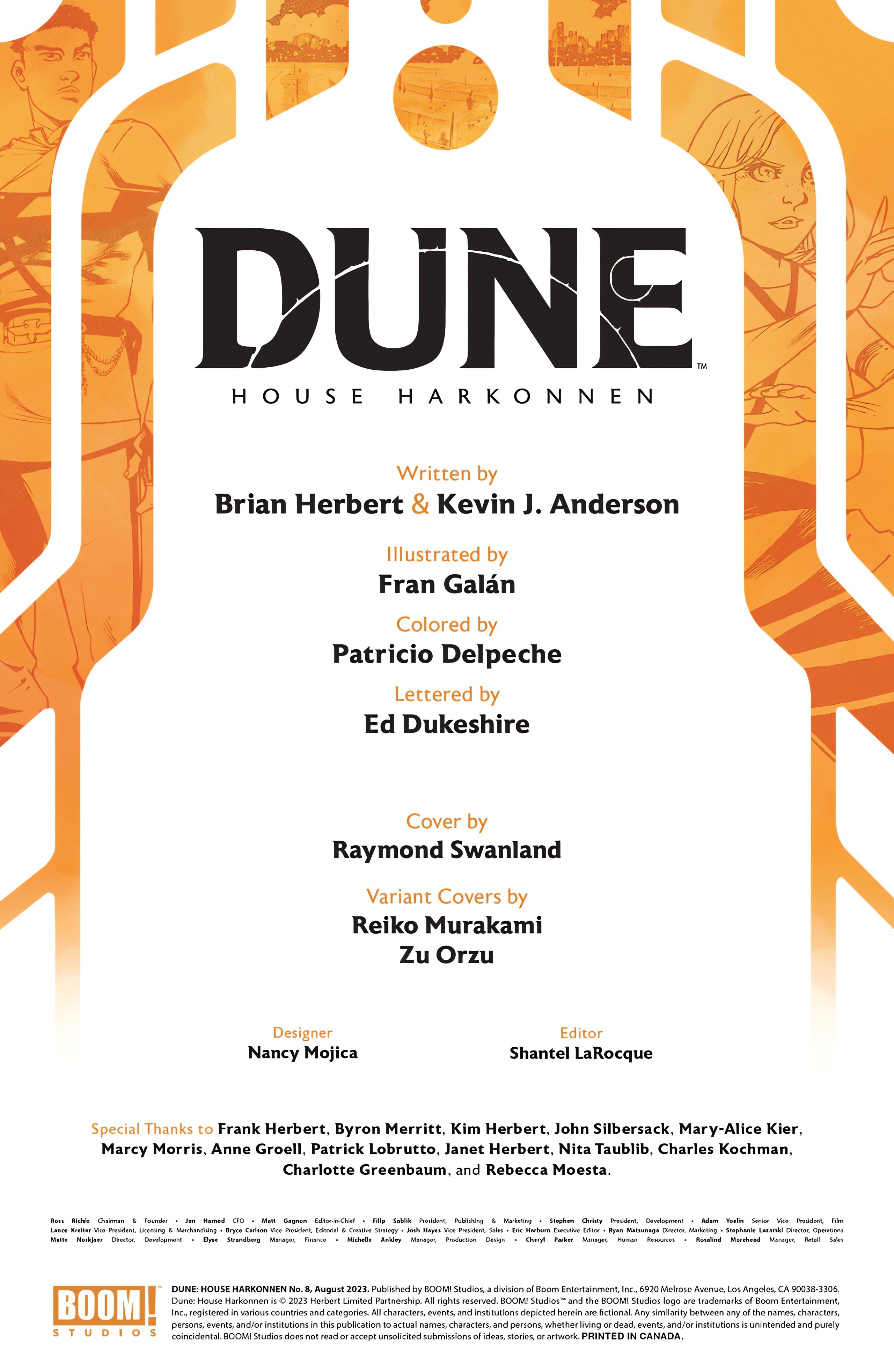 Read online Dune: House Harkonnen comic -  Issue #8 - 2