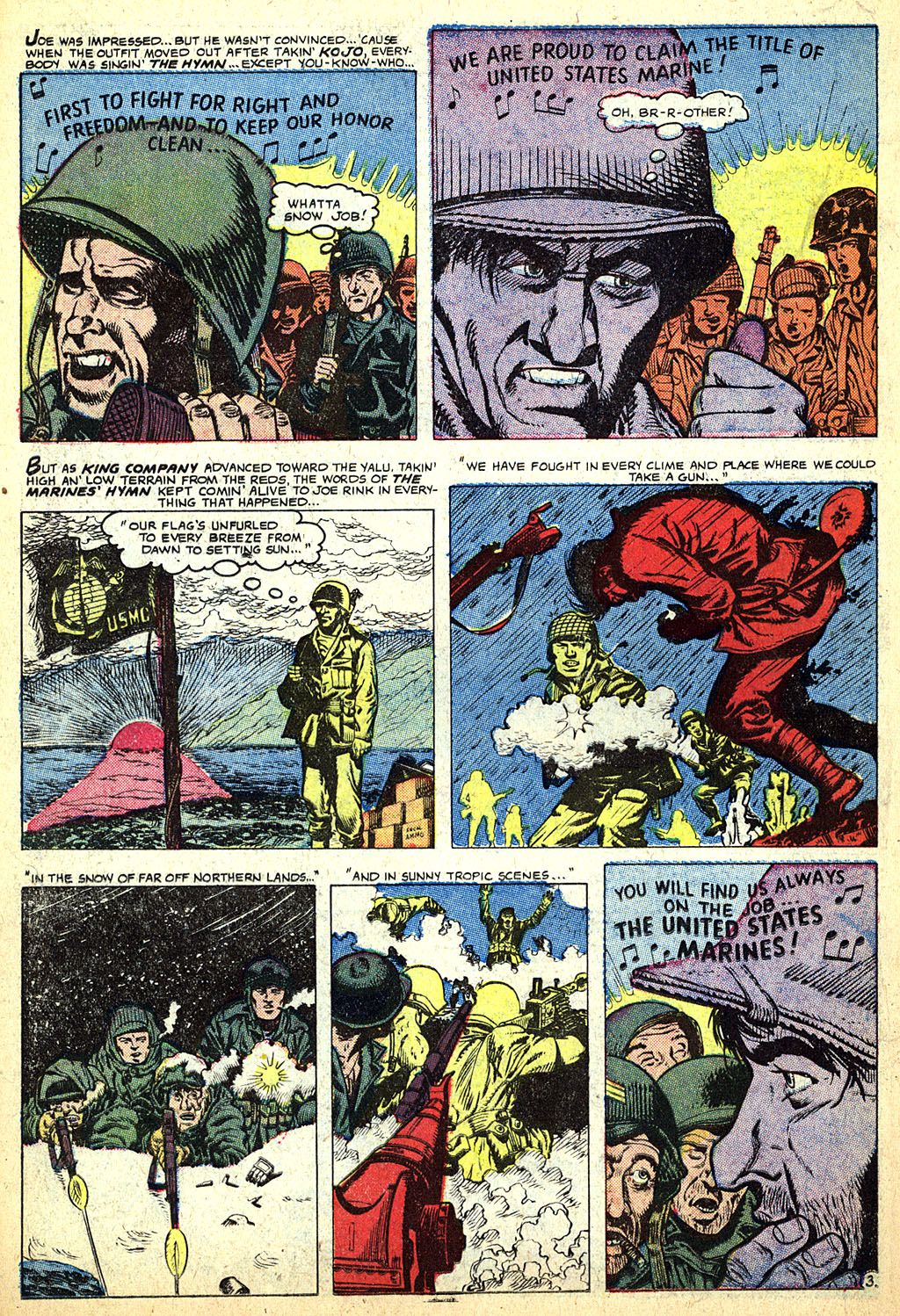 Read online Marines in Action comic -  Issue #14 - 18