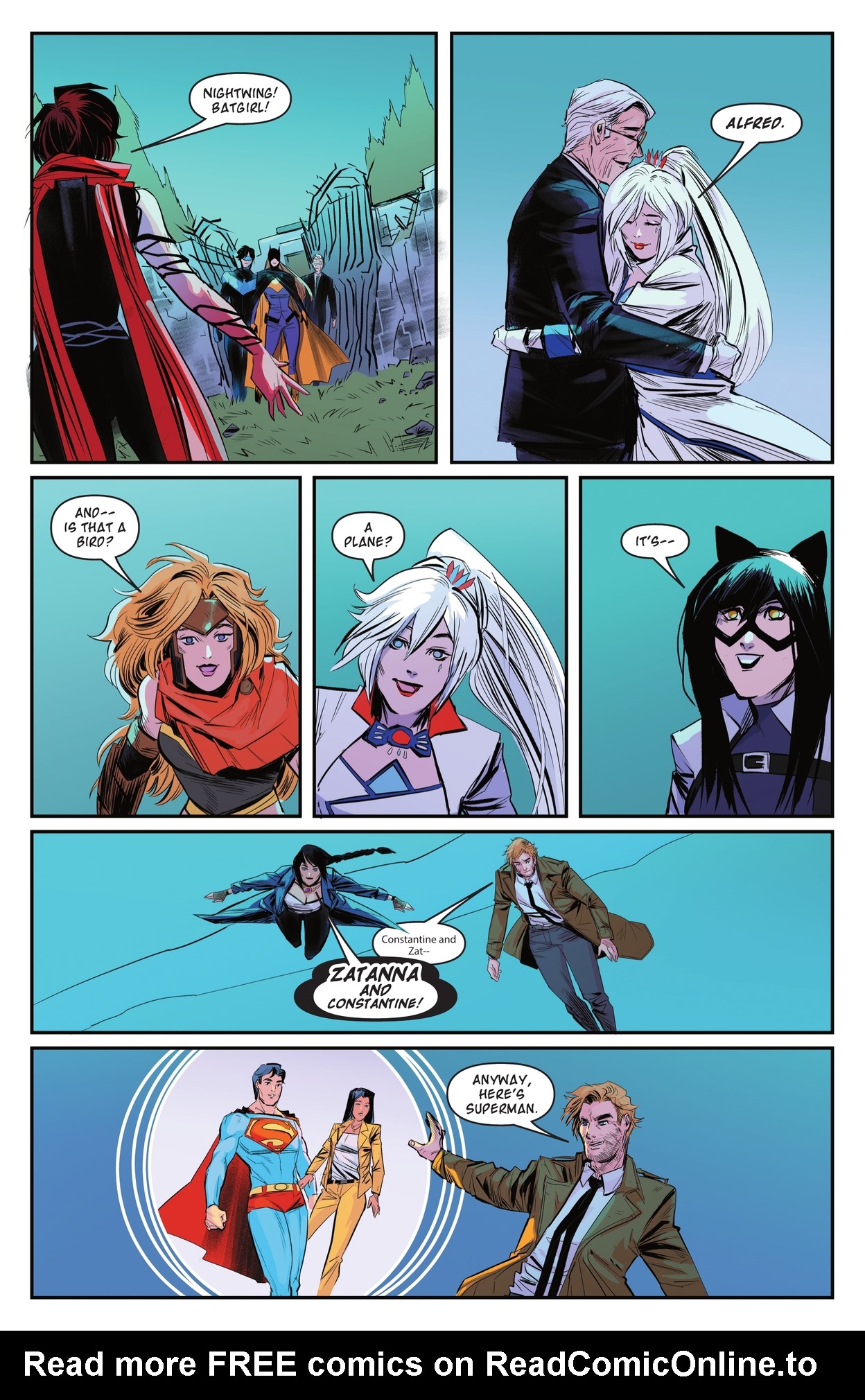 Read online DC/RWBY comic -  Issue #7 - 16