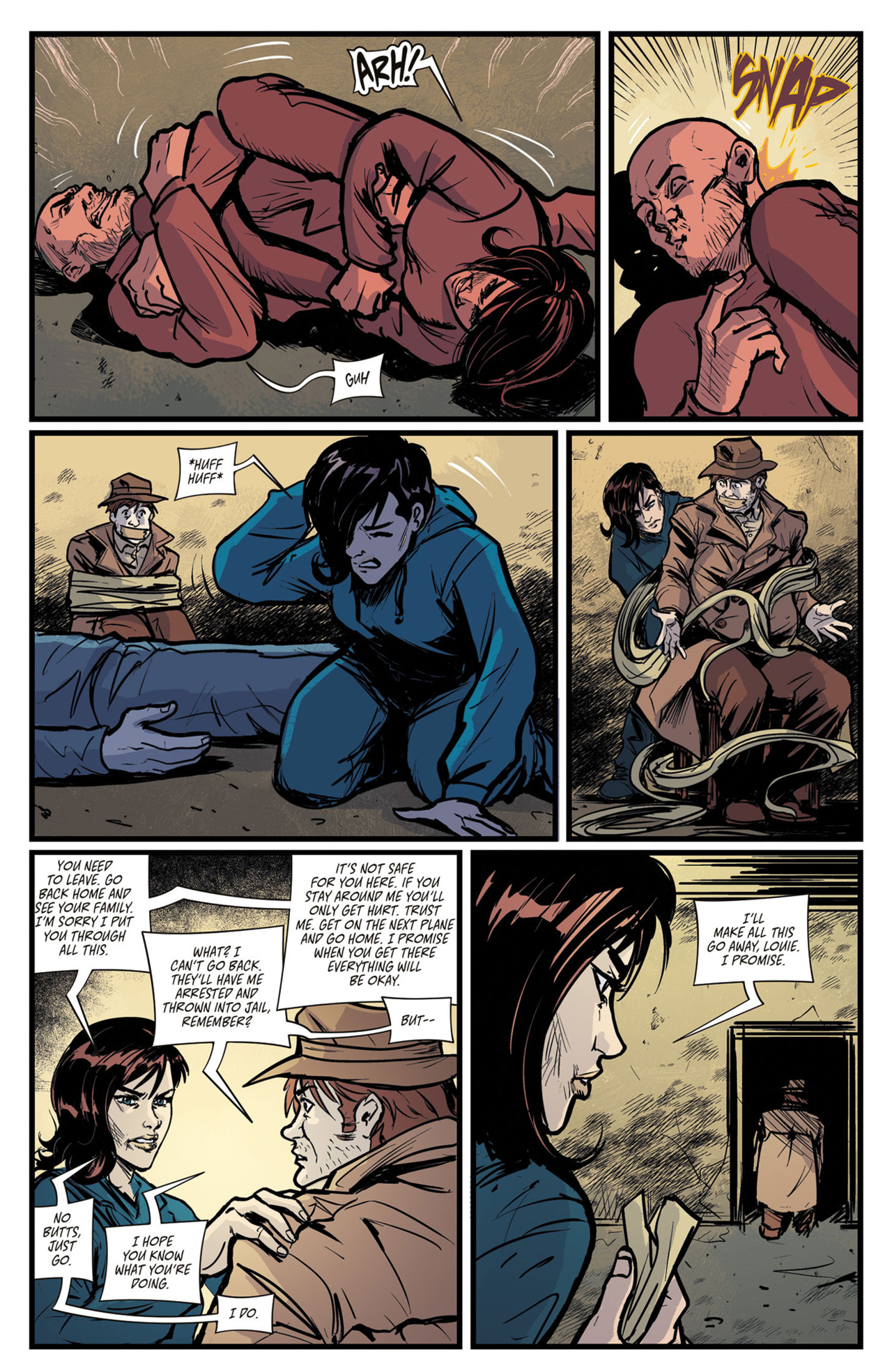 Read online Zero Day Threat comic -  Issue #5 - 14