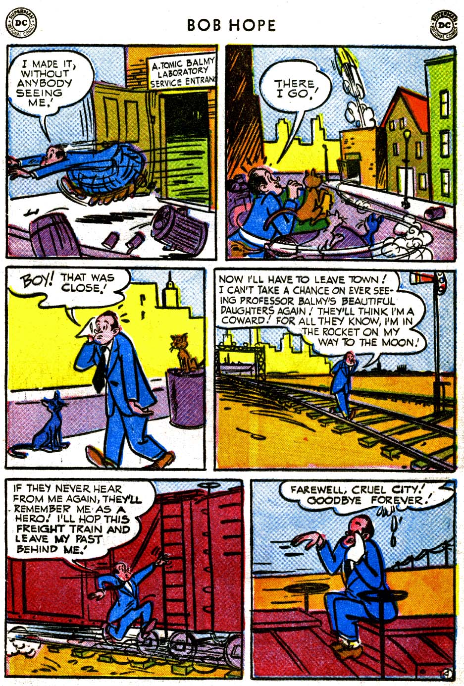 Read online The Adventures of Bob Hope comic -  Issue #24 - 29