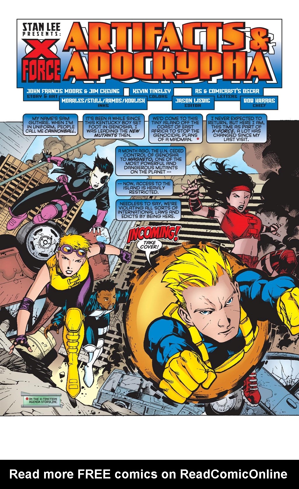 Read online X-Force Epic Collection comic -  Issue # Armageddon Now (Part 3) - 50