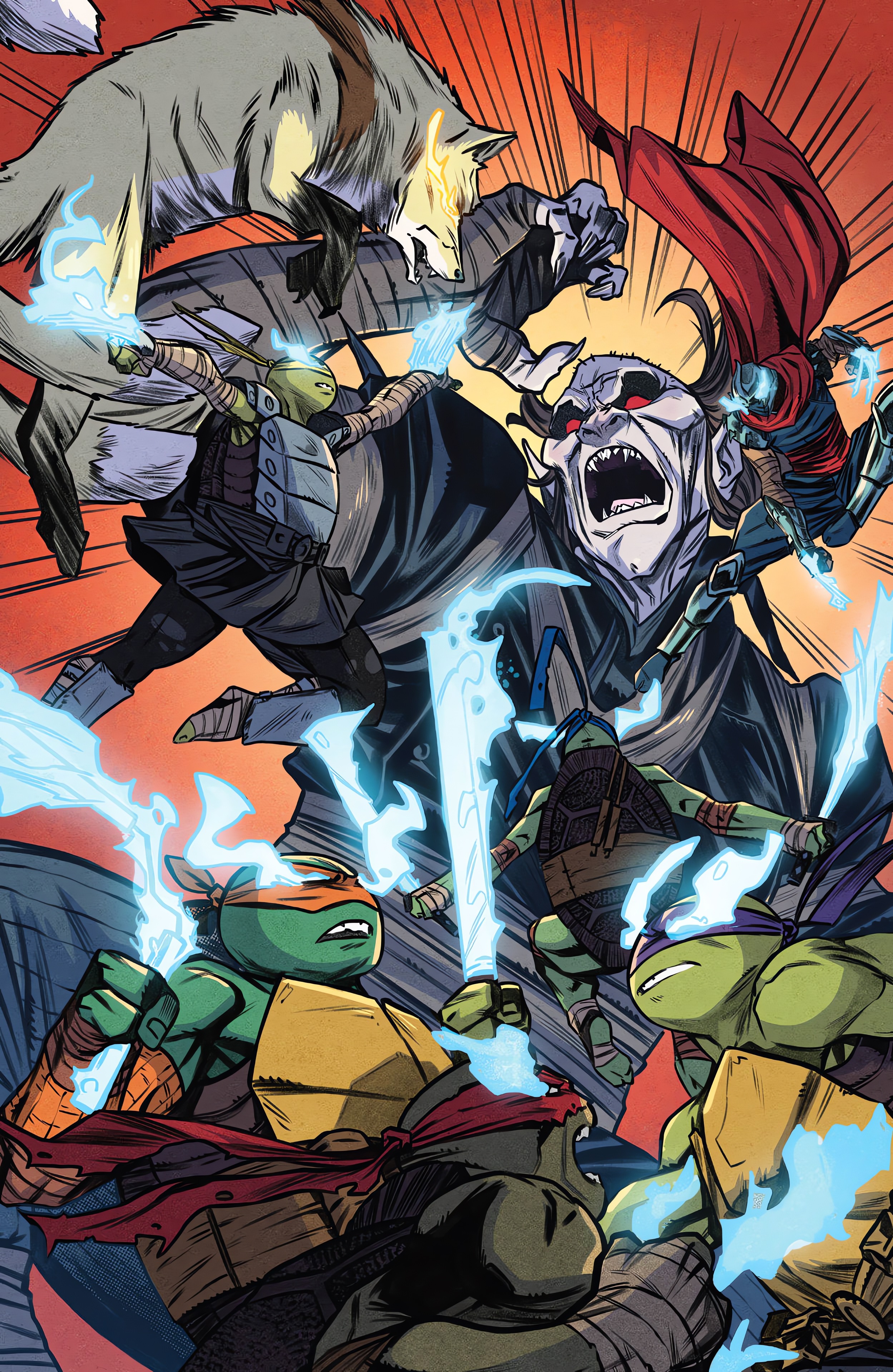 Read online Teenage Mutant Ninja Turtles: The Armageddon Game comic -  Issue #8 - 9