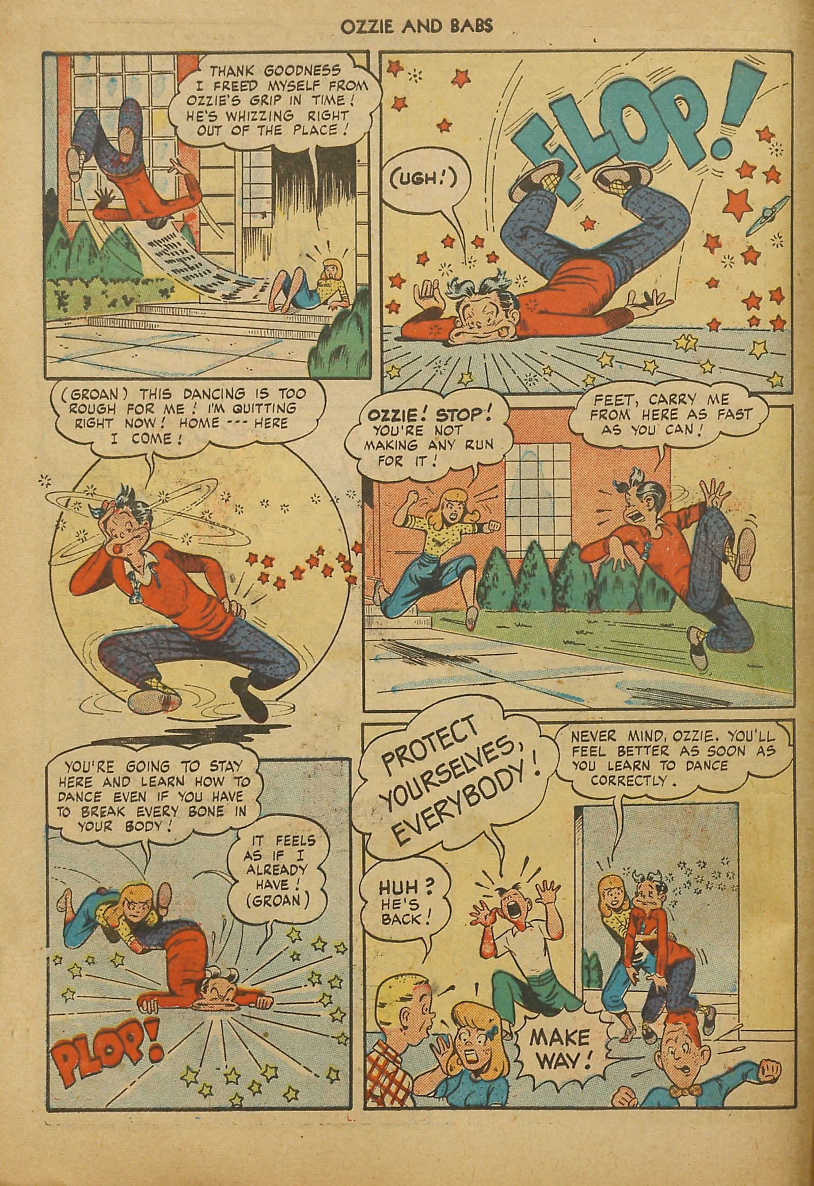 Read online Ozzie And Babs comic -  Issue #11 - 10