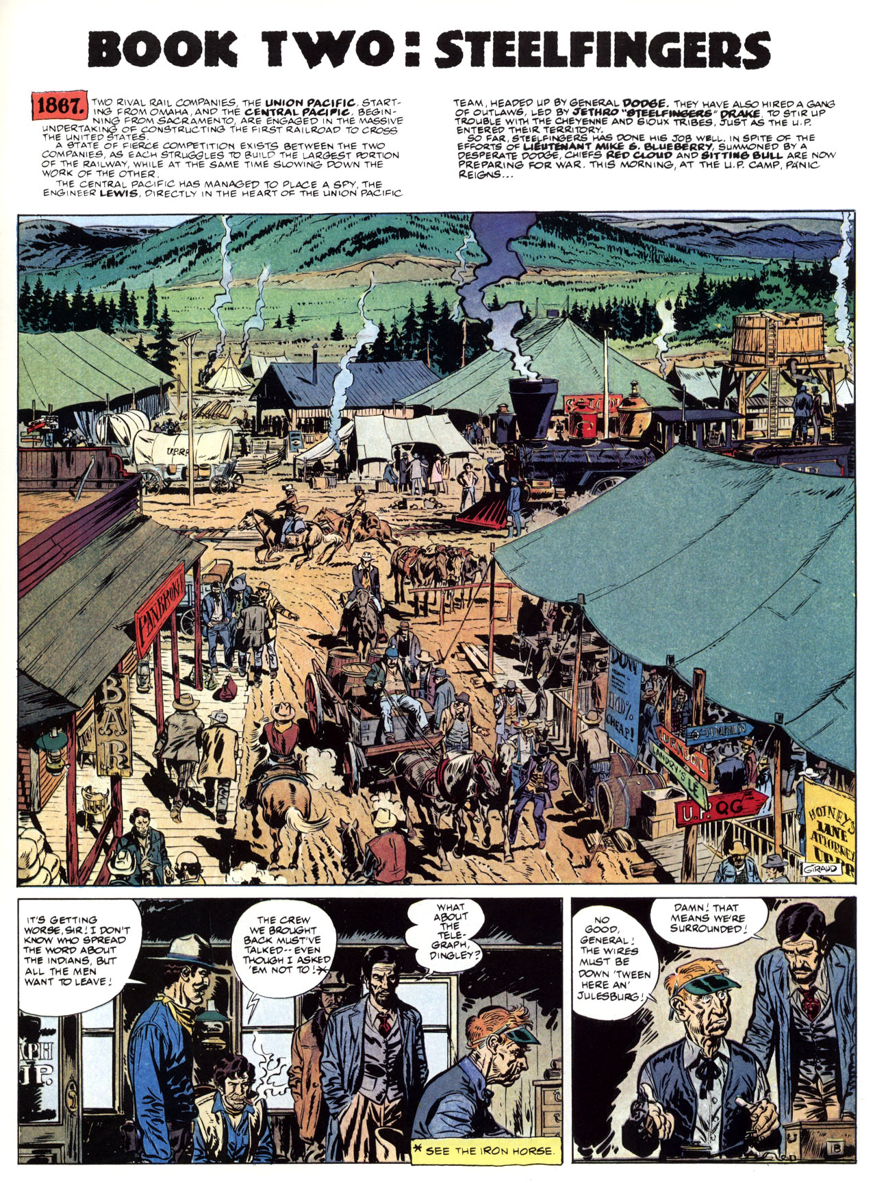 Read online Epic Graphic Novel: Lieutenant Blueberry comic -  Issue #2 - 5