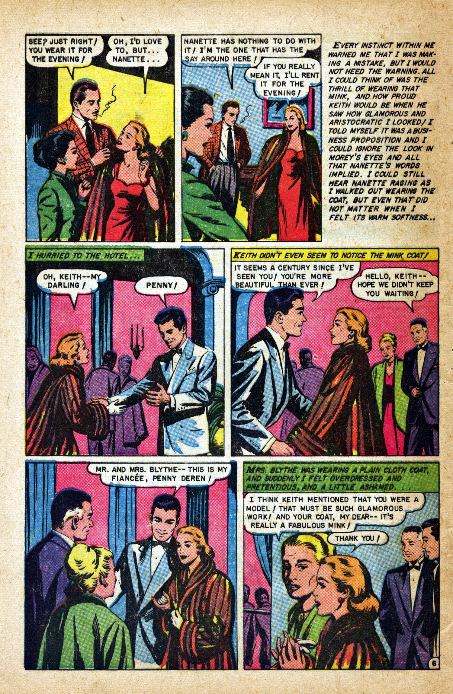 Read online Glamorous Romances comic -  Issue #63 - 32