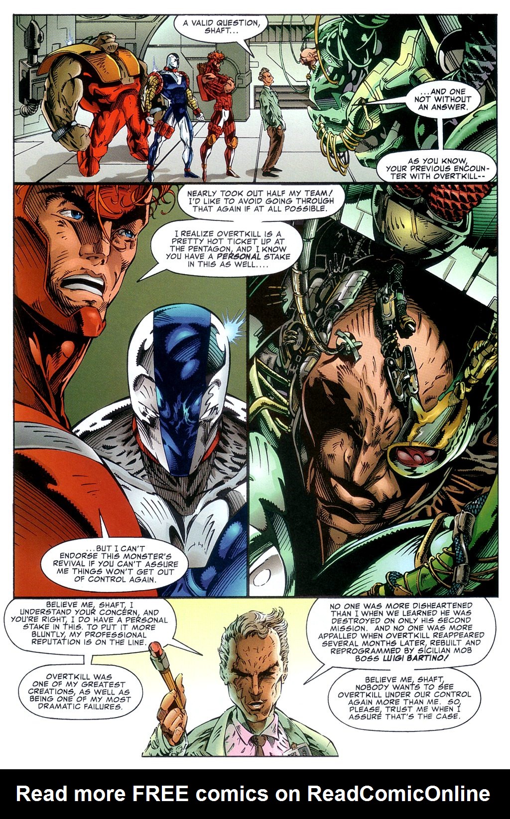 Read online Youngblood: Strikefile comic -  Issue #4 - 5