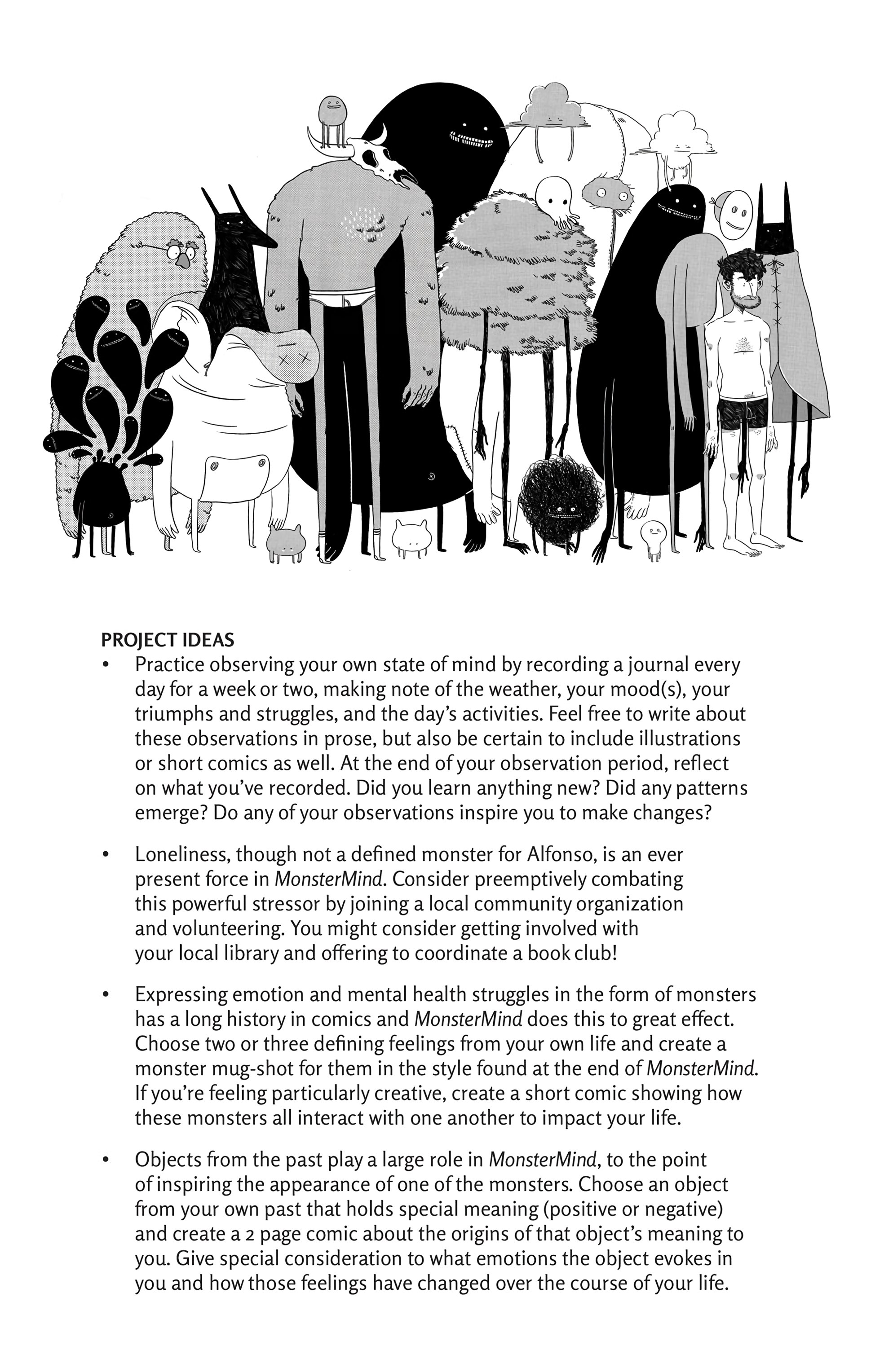 Read online Monstermind: Dealing with Anxiety & Self-Doubt comic -  Issue # TPB - 125