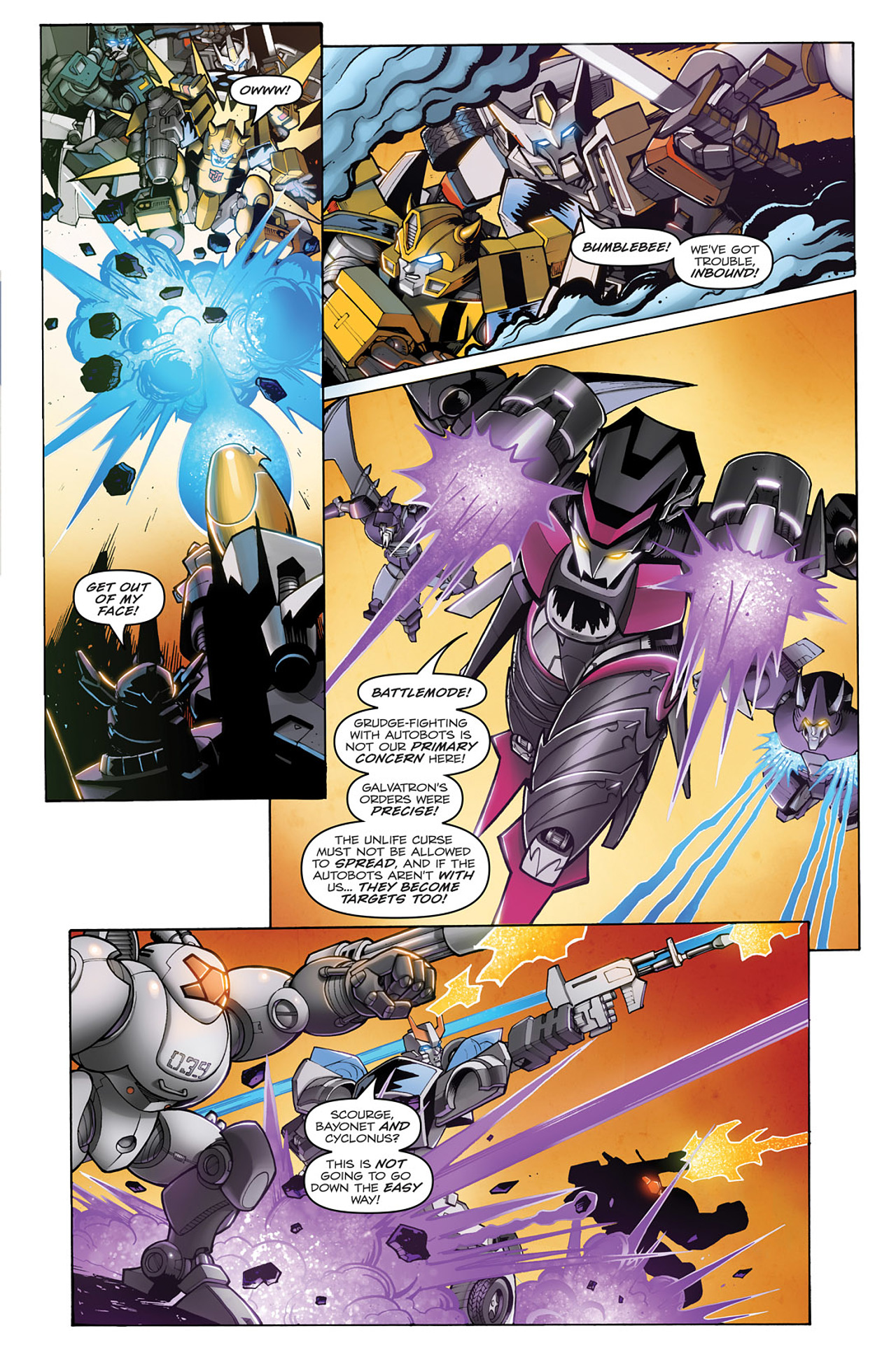 Read online Transformers: Infestation comic -  Issue #1 - 12