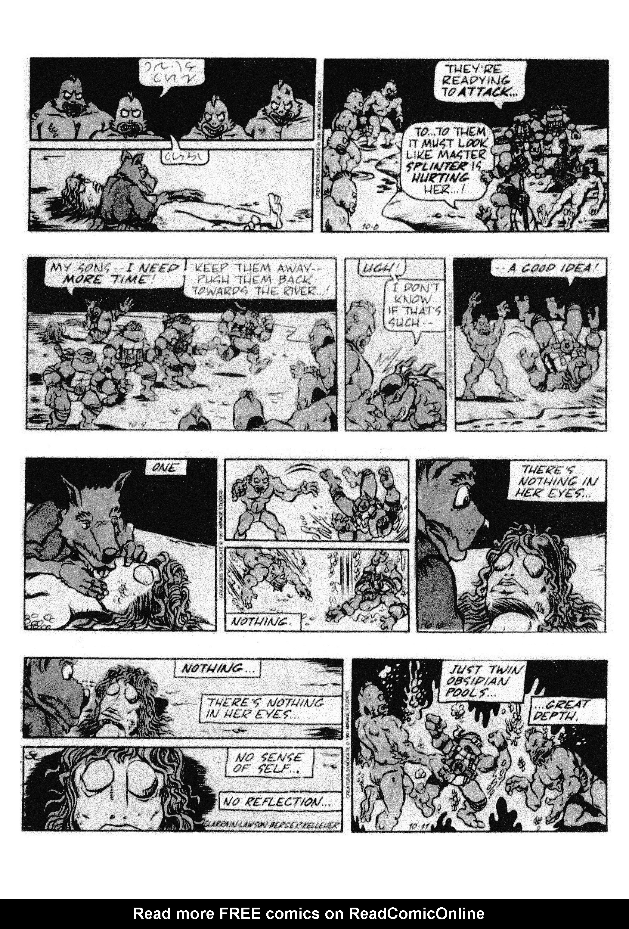 Read online Teenage Mutant Ninja Turtles: Complete Newspaper Daily Comic Strip Collection comic -  Issue # TPB 2 (Part 1) - 67