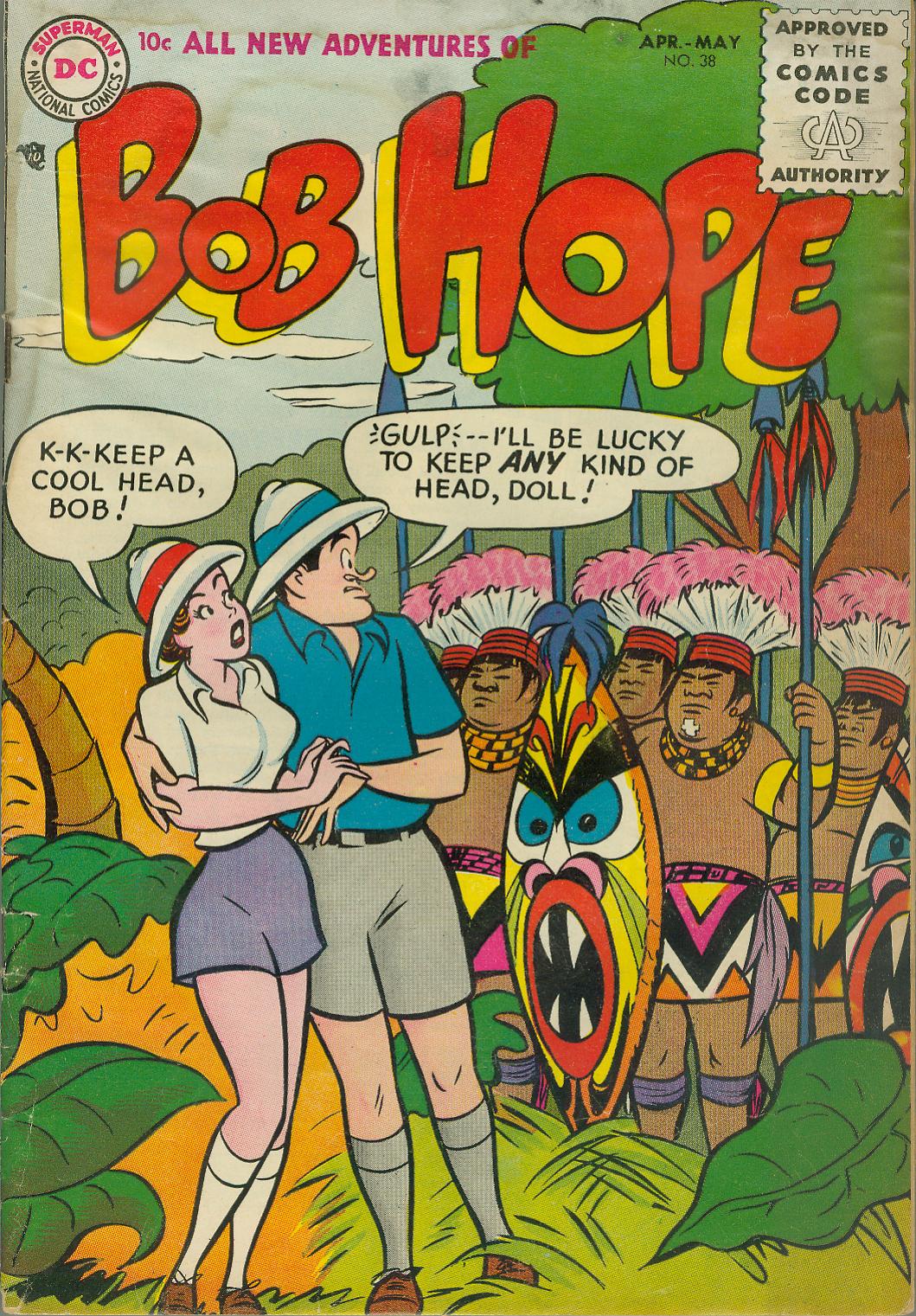 Read online The Adventures of Bob Hope comic -  Issue #38 - 1