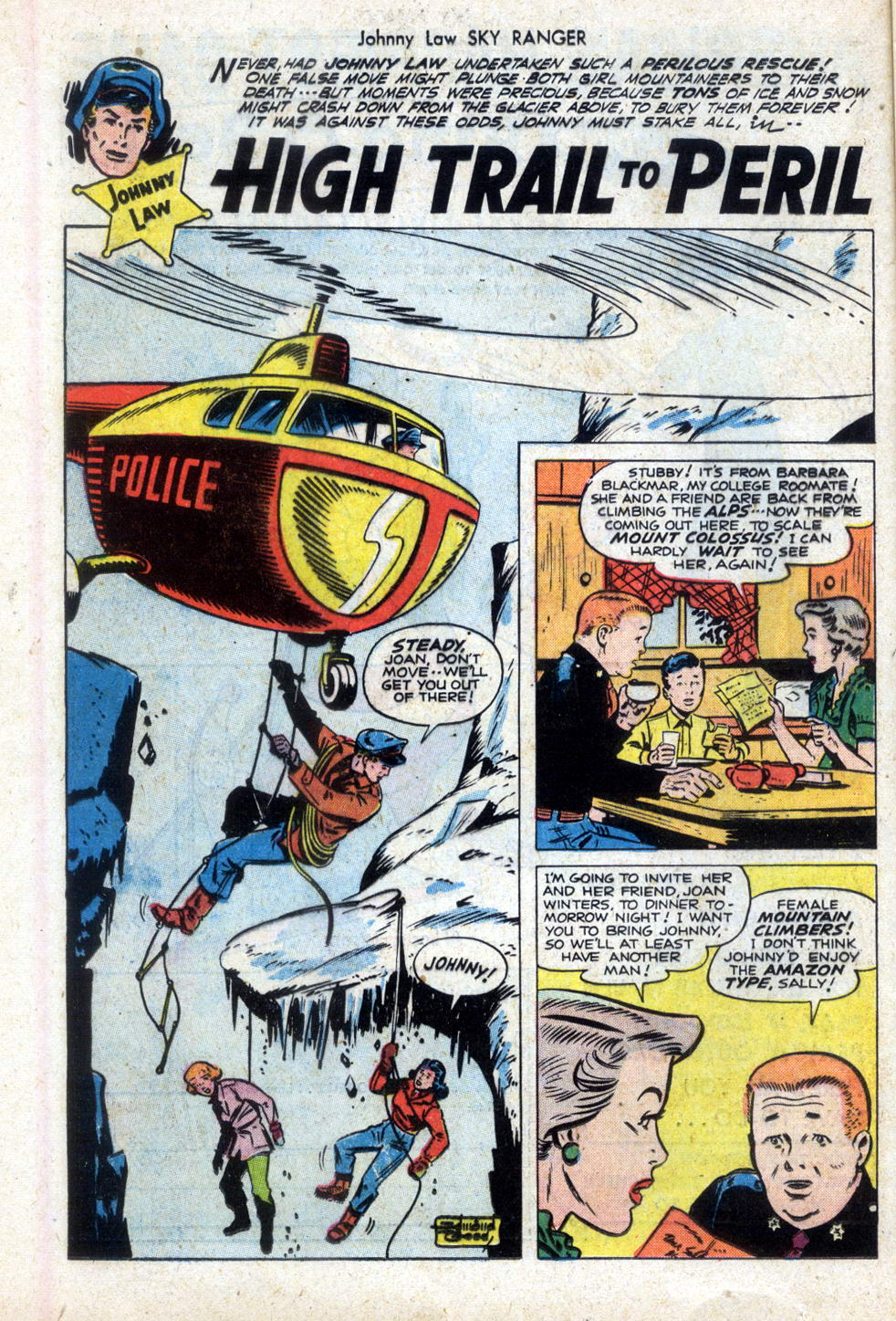 Read online Johnny Law Sky Ranger Adventures comic -  Issue #3 - 12