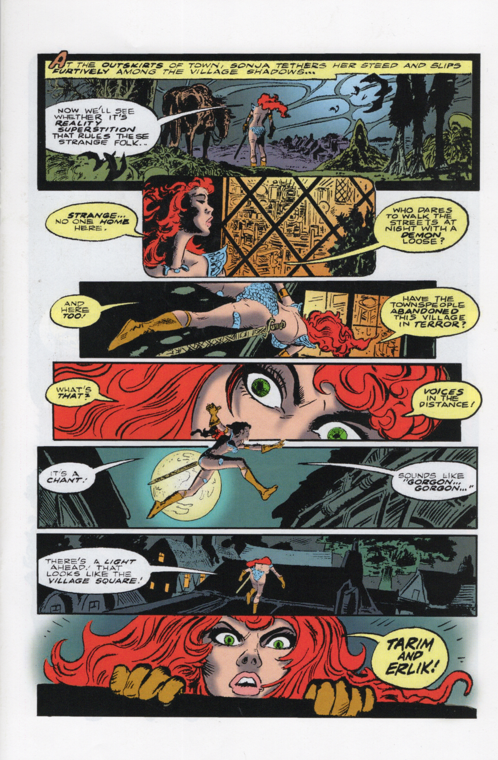 Read online Free Comic Book Day 2022 comic -  Issue # Dynamite Red Sonja - 11
