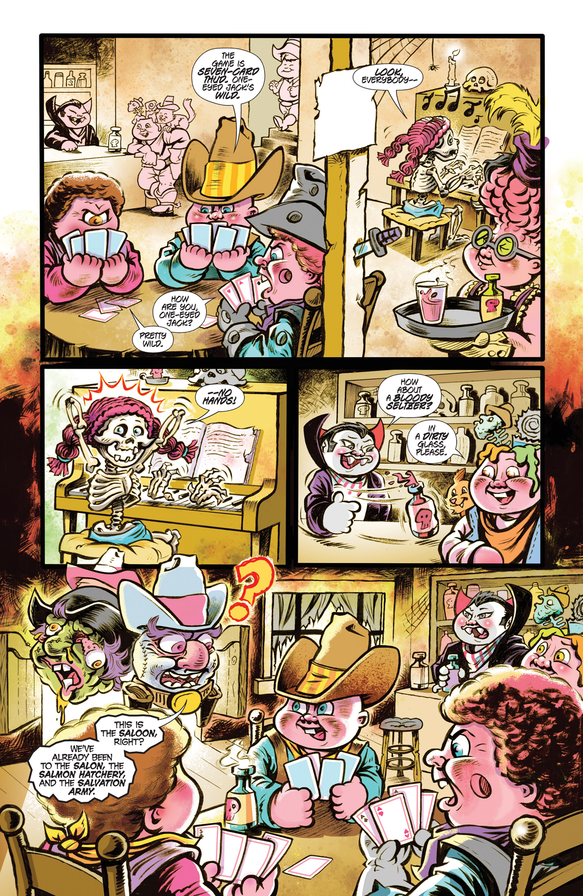 Read online Madballs vs Garbage Pail Kids – Time Again, Slime Again comic -  Issue #3 - 8