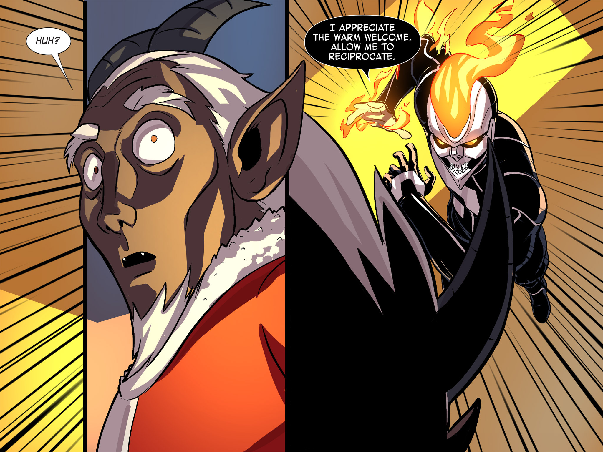 Read online Ghost Rider X-Mas Special Infinite Comic comic -  Issue # Full - 88