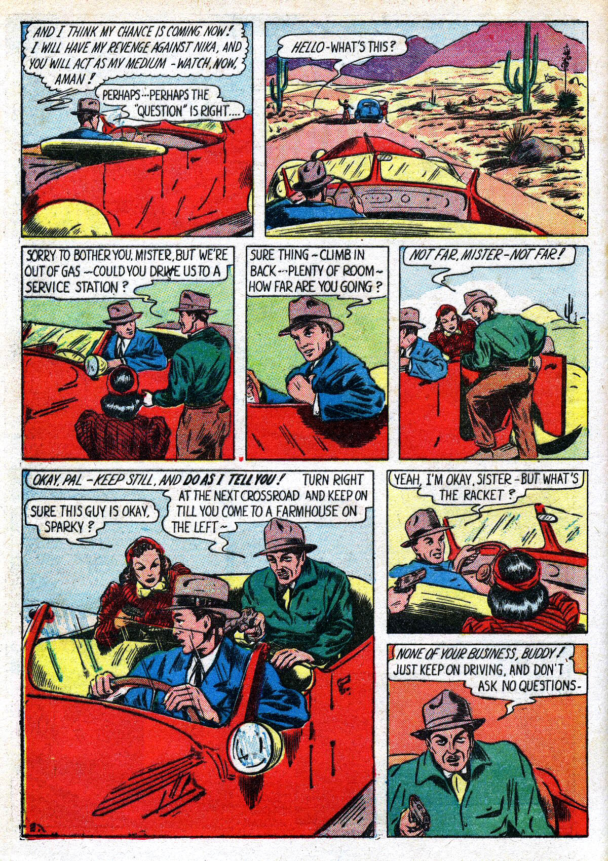 Read online Amazing Man Comics comic -  Issue #6 - 4