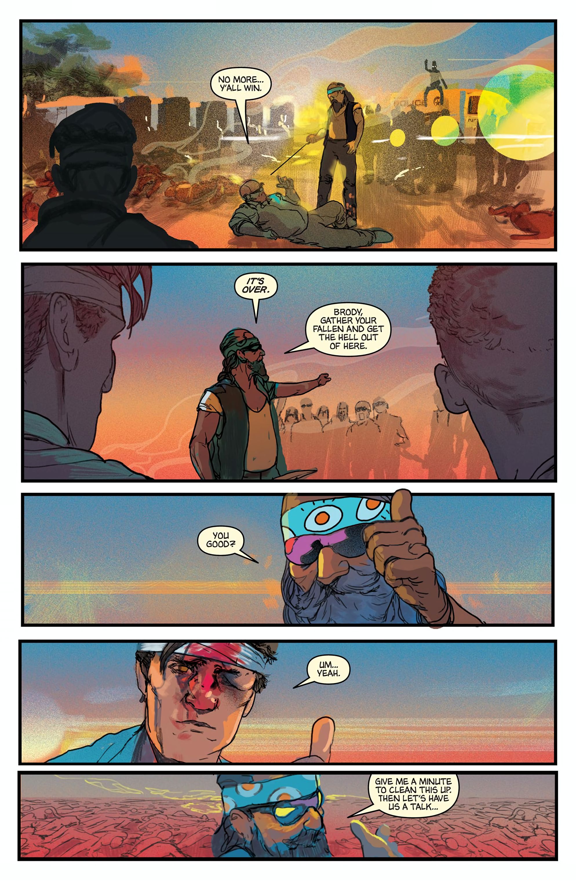 Read online Head Wounds: Sparrow comic -  Issue # TPB - 110