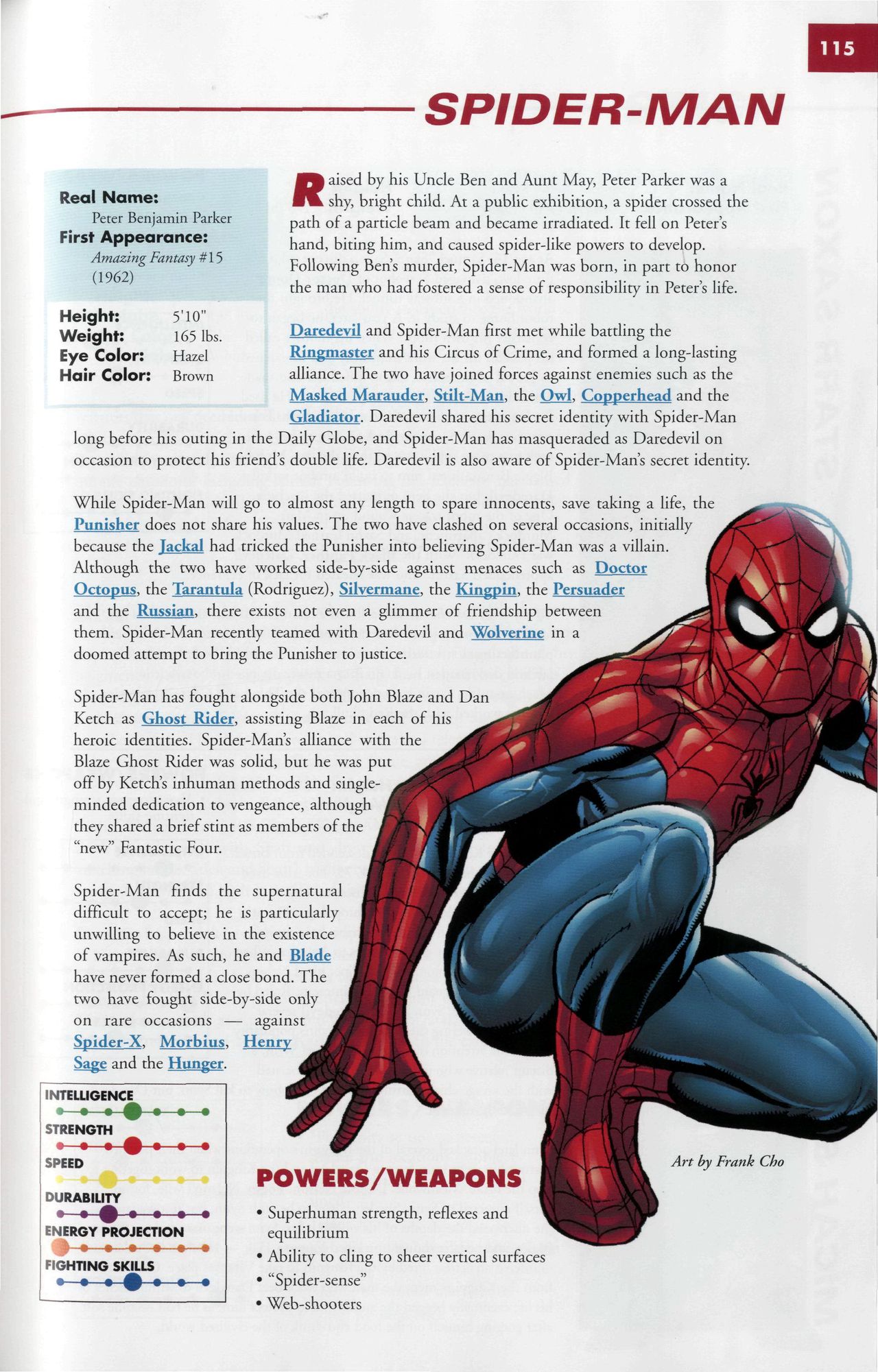 Read online Marvel Encyclopedia comic -  Issue # TPB 5 - 118