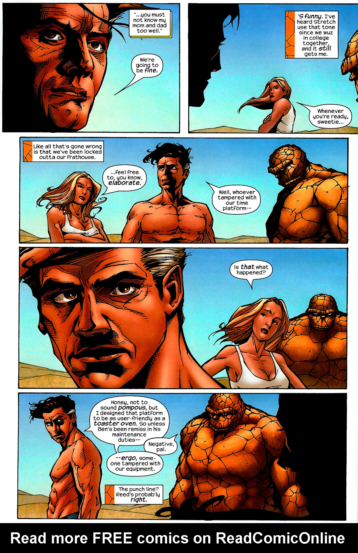 Read online Marvel Knights 4 comic -  Issue #16 - 6