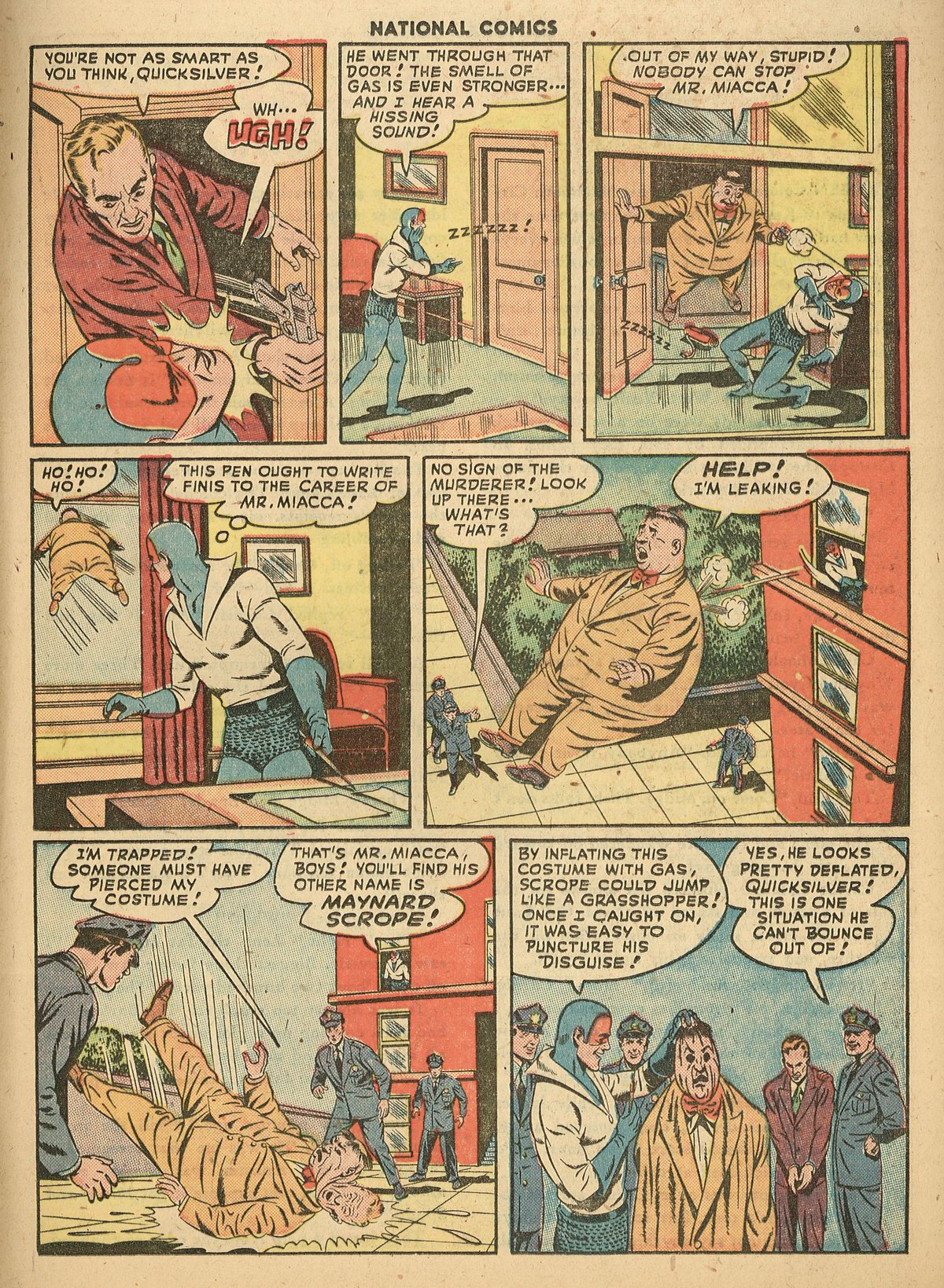 Read online National Comics comic -  Issue #66 - 35