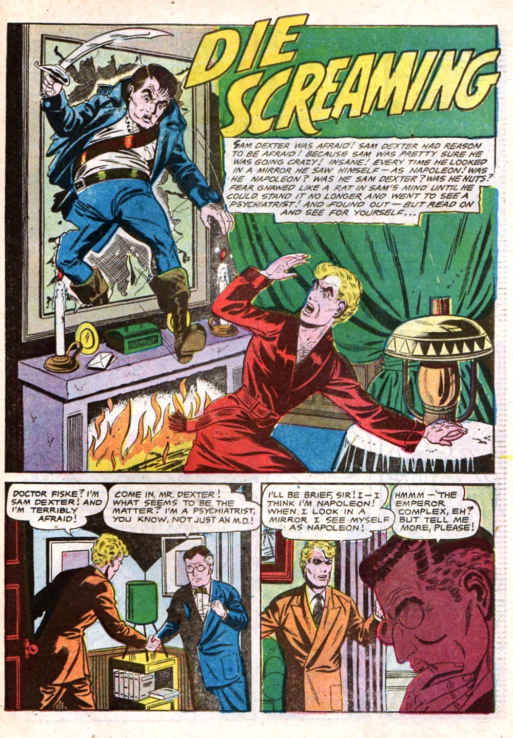 Read online Haunted Thrills comic -  Issue #17 - 21