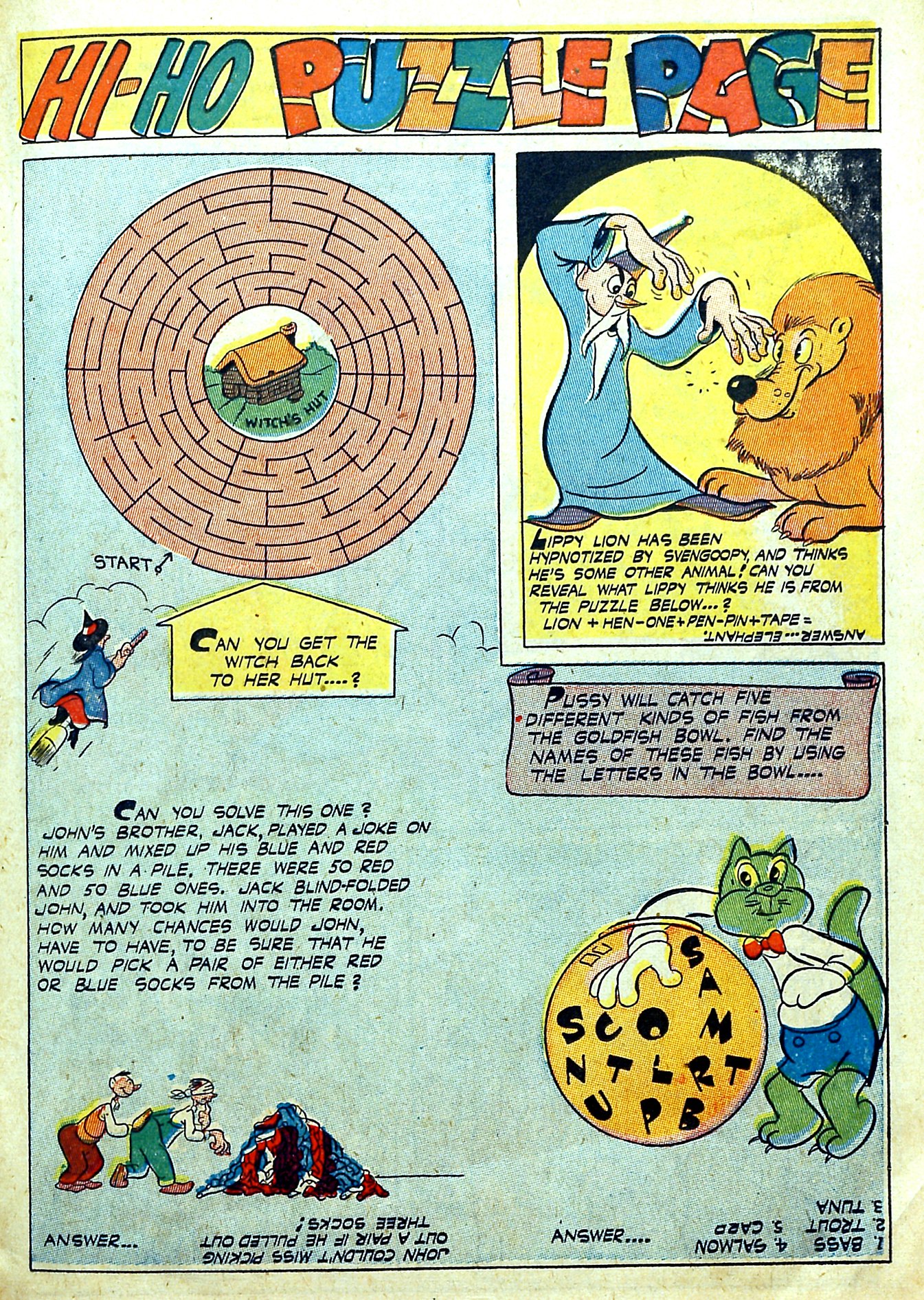 Read online Hi-Ho Comics comic -  Issue #3 - 35