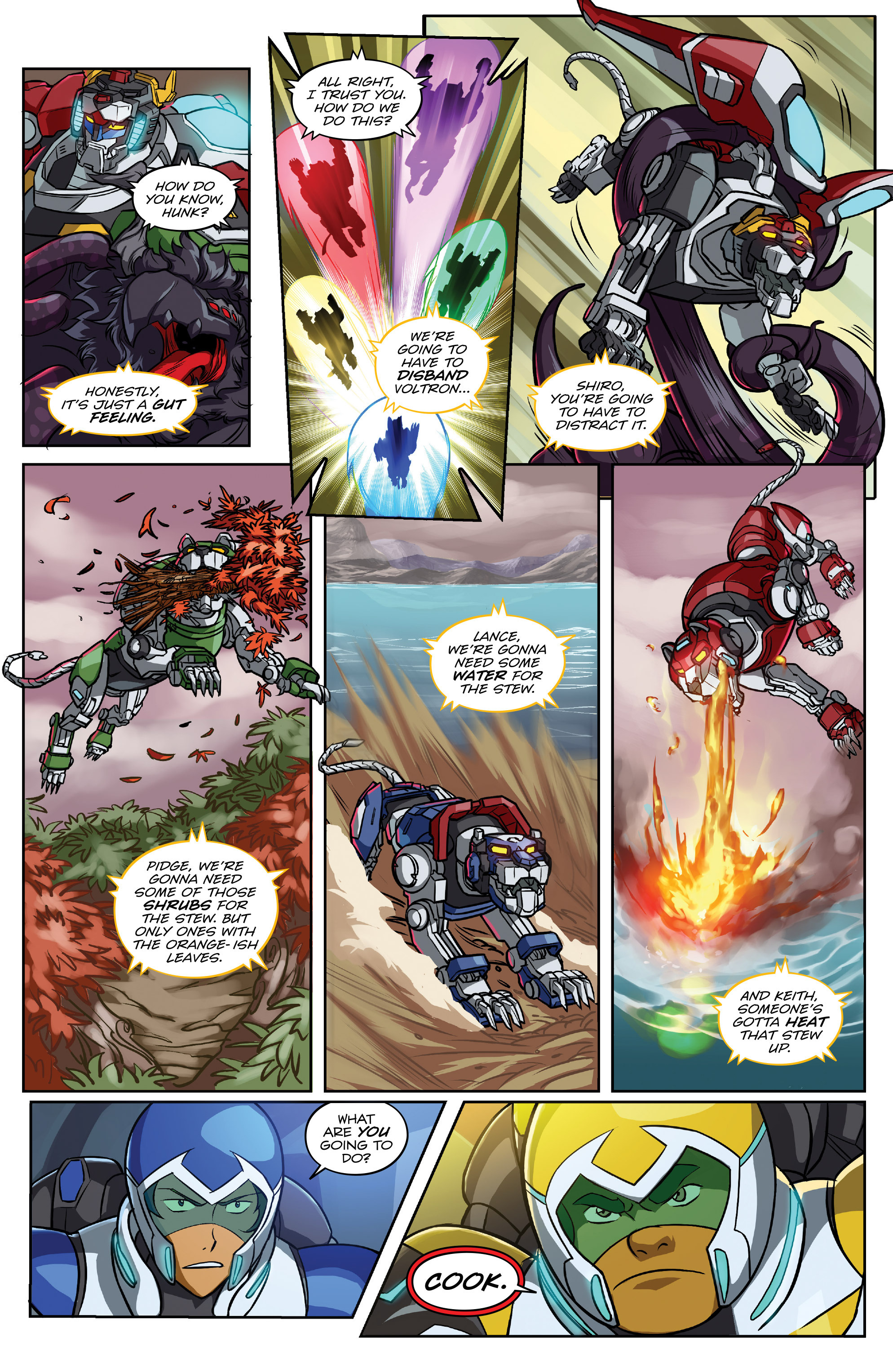 Read online Voltron: Legendary Defender comic -  Issue #2 - 21