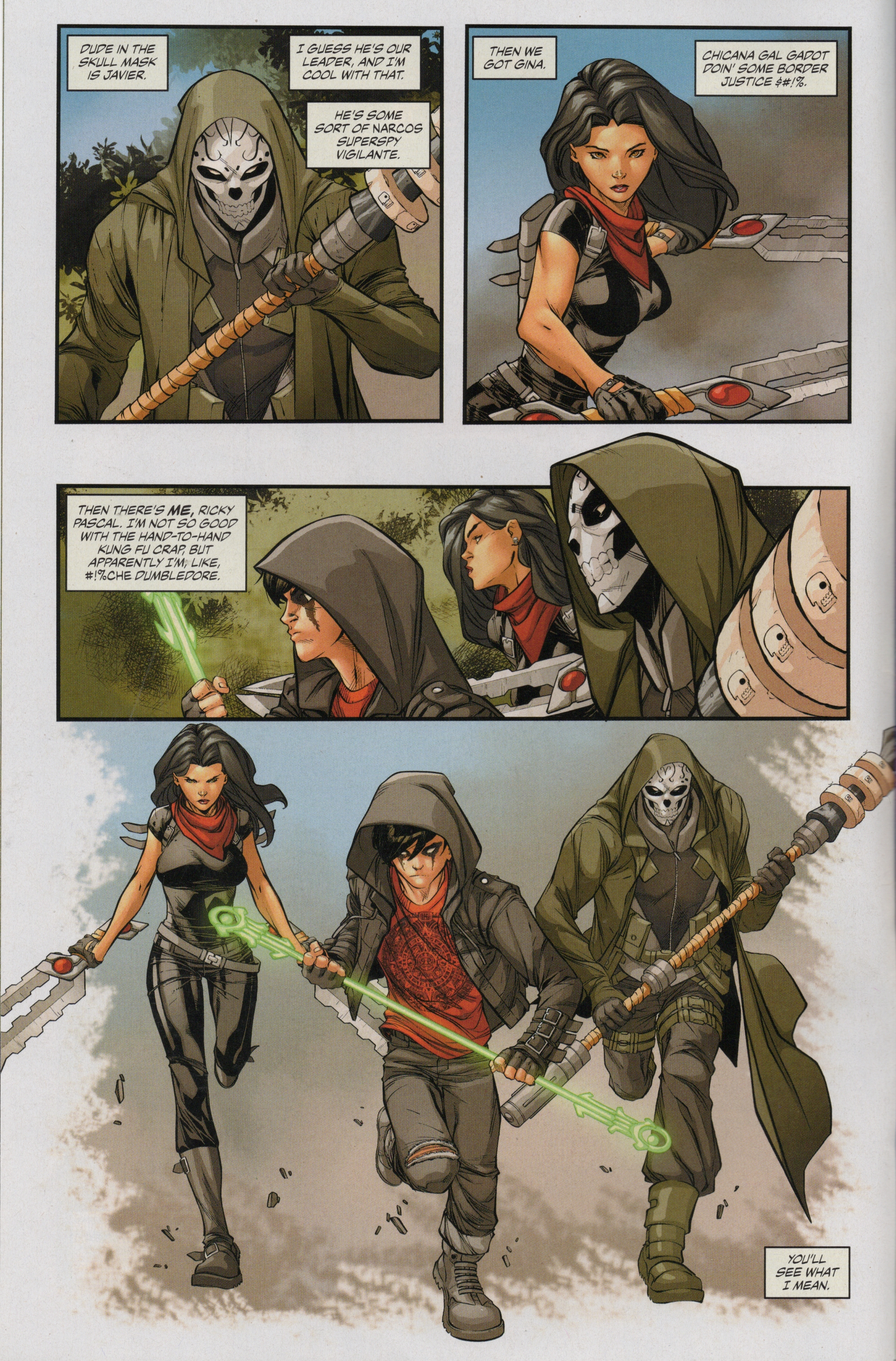 Read online Free Comic Book Day 2022 comic -  Issue # AWA Upshot Primos - 4