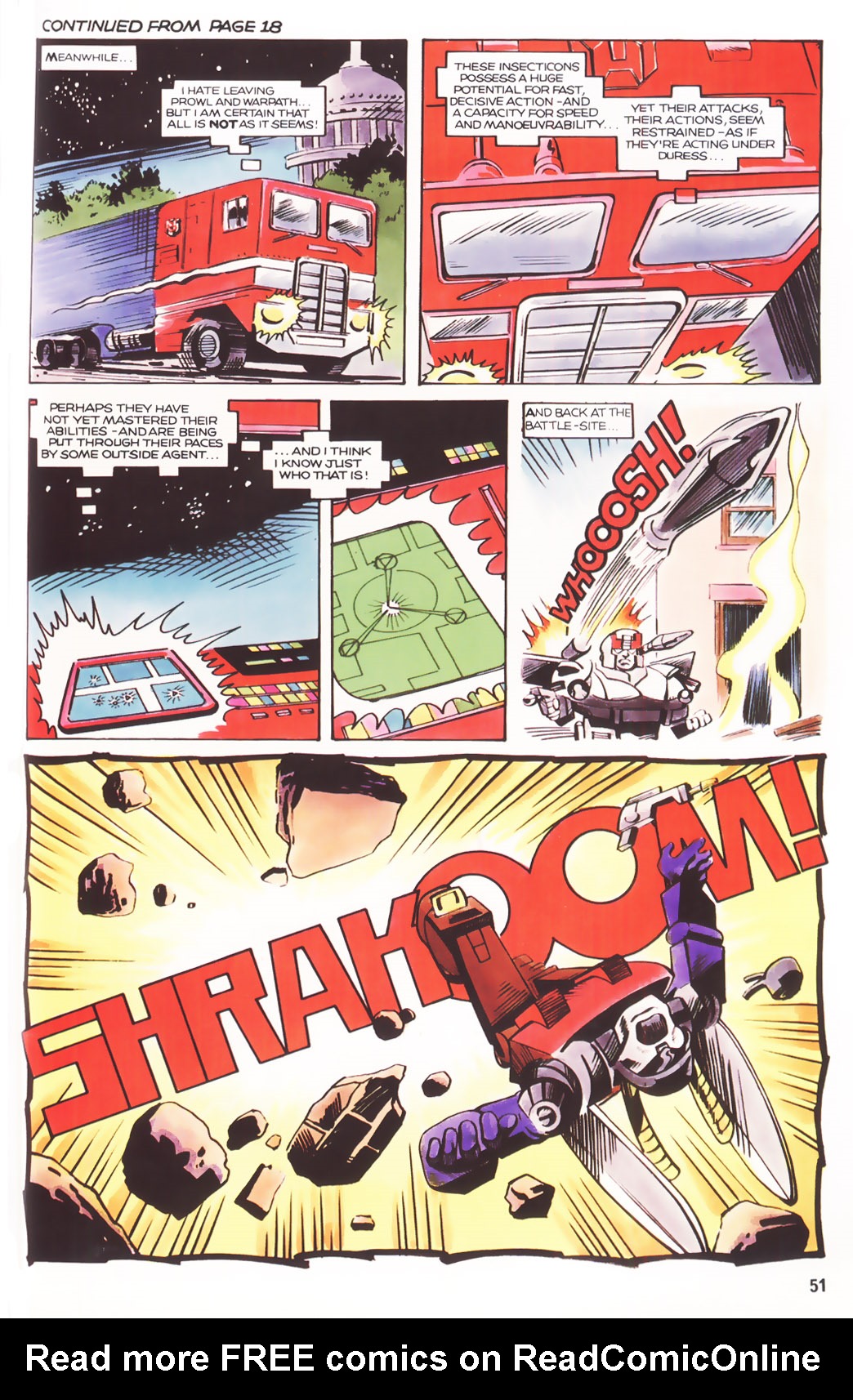 Read online The Transformers Annual comic -  Issue #1985 - 49