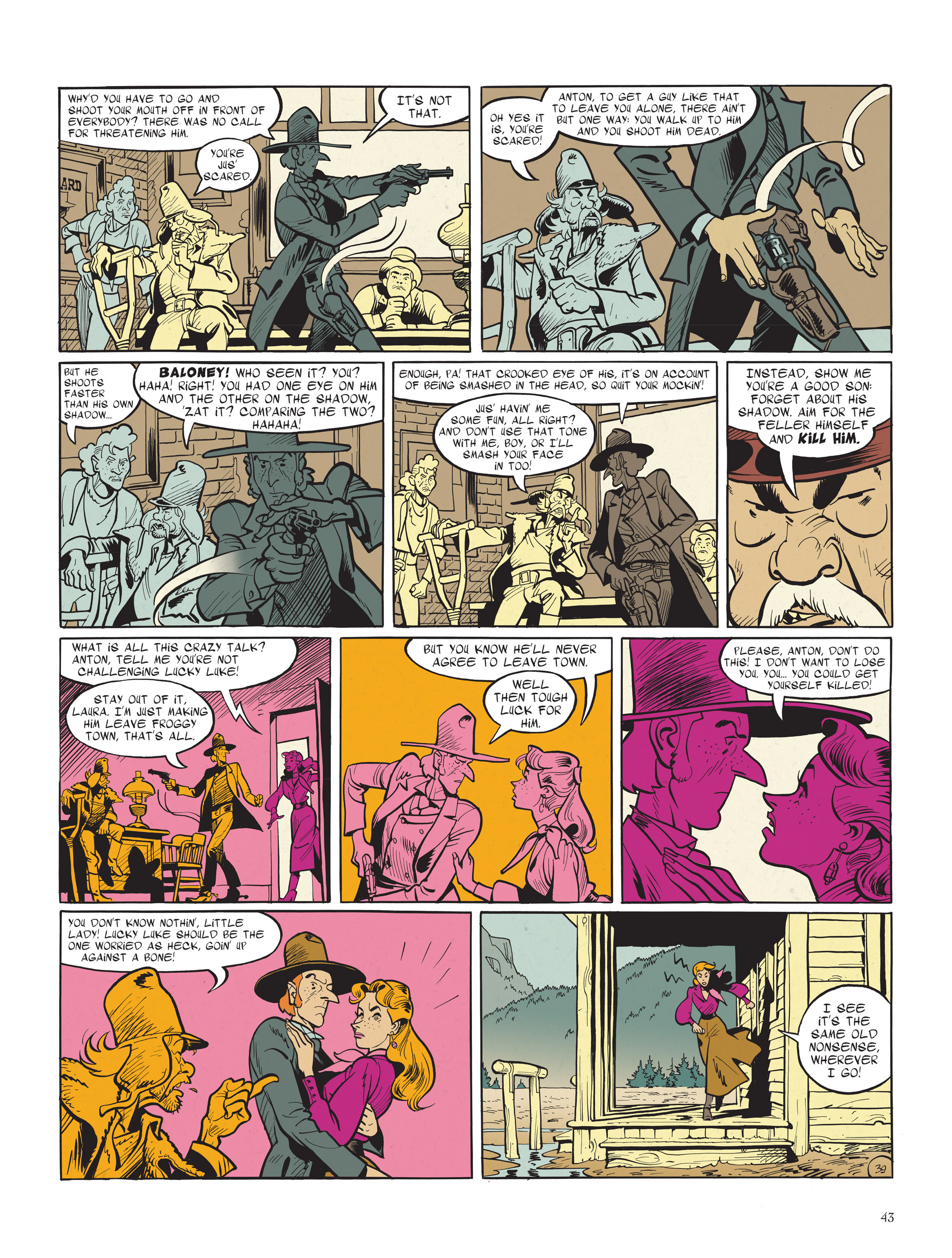 Read online The Man Who Shot Lucky Luke comic -  Issue # Full - 45