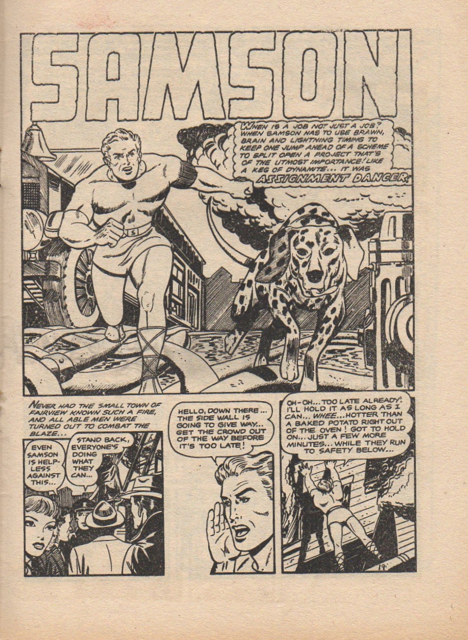 Read online Samson (1955) comic -  Issue #13 - 21