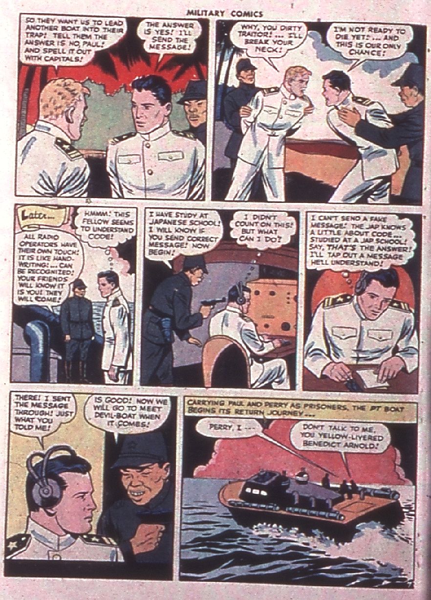 Read online Military Comics comic -  Issue #39 - 56
