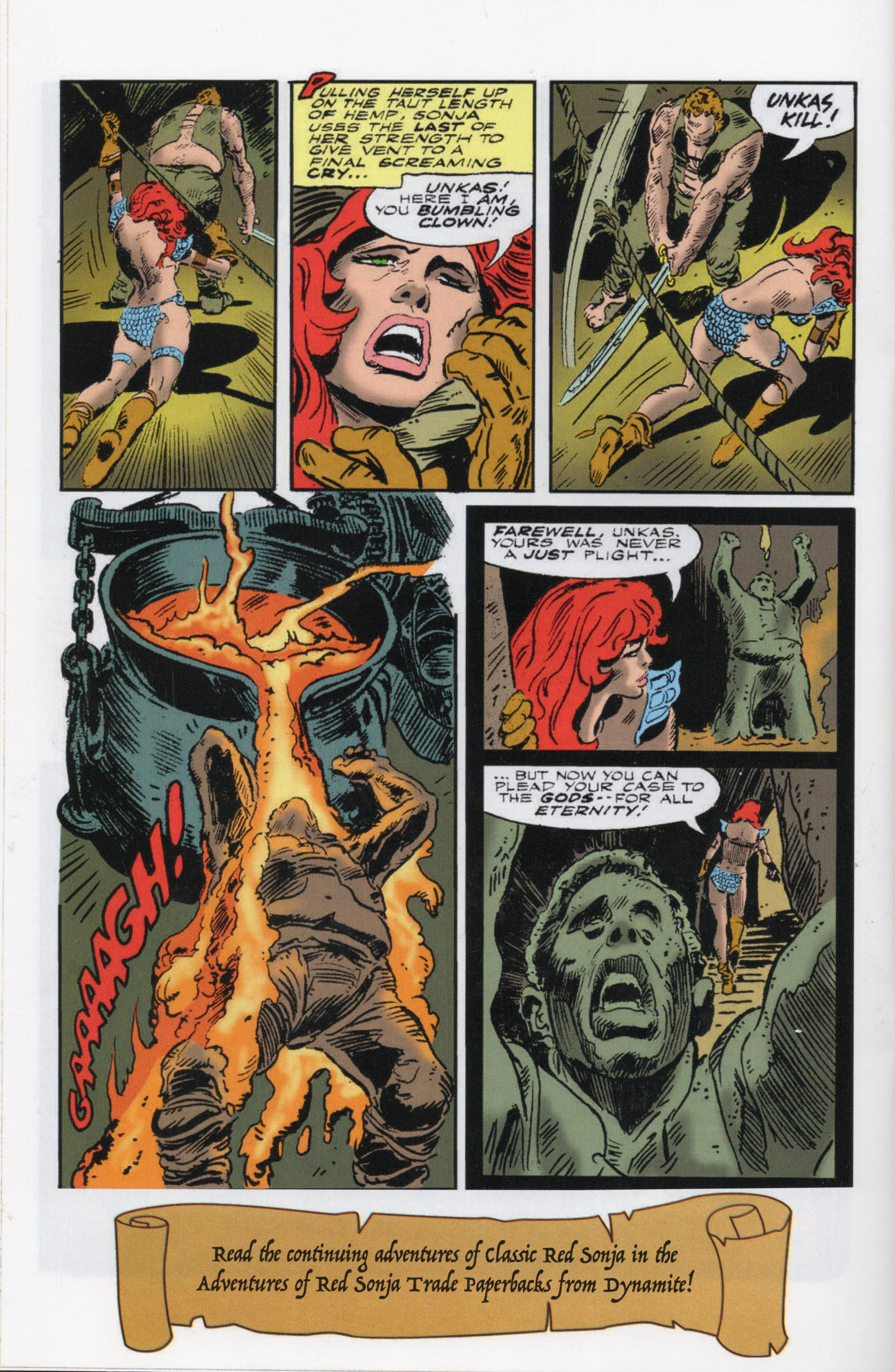 Read online Free Comic Book Day 2022 comic -  Issue # Dynamite Red Sonja - 20
