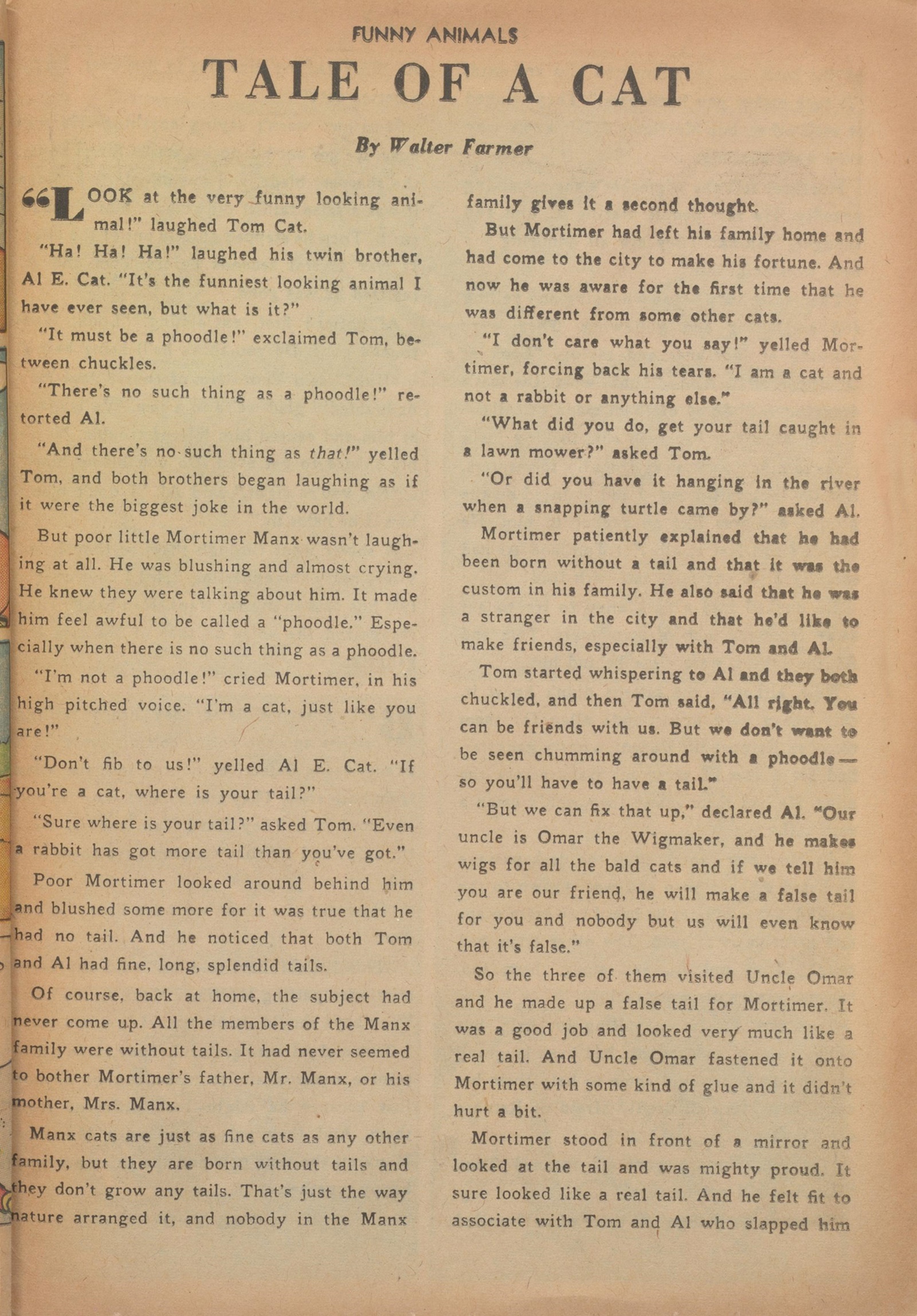 Read online Fawcett's Funny Animals comic -  Issue #69 - 25