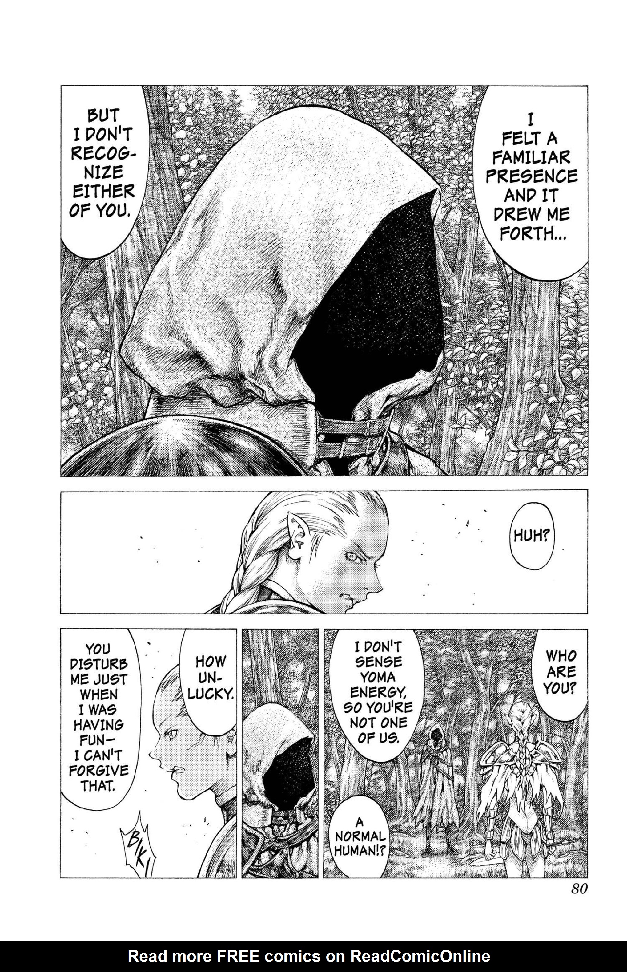 Read online Claymore comic -  Issue #7 - 75