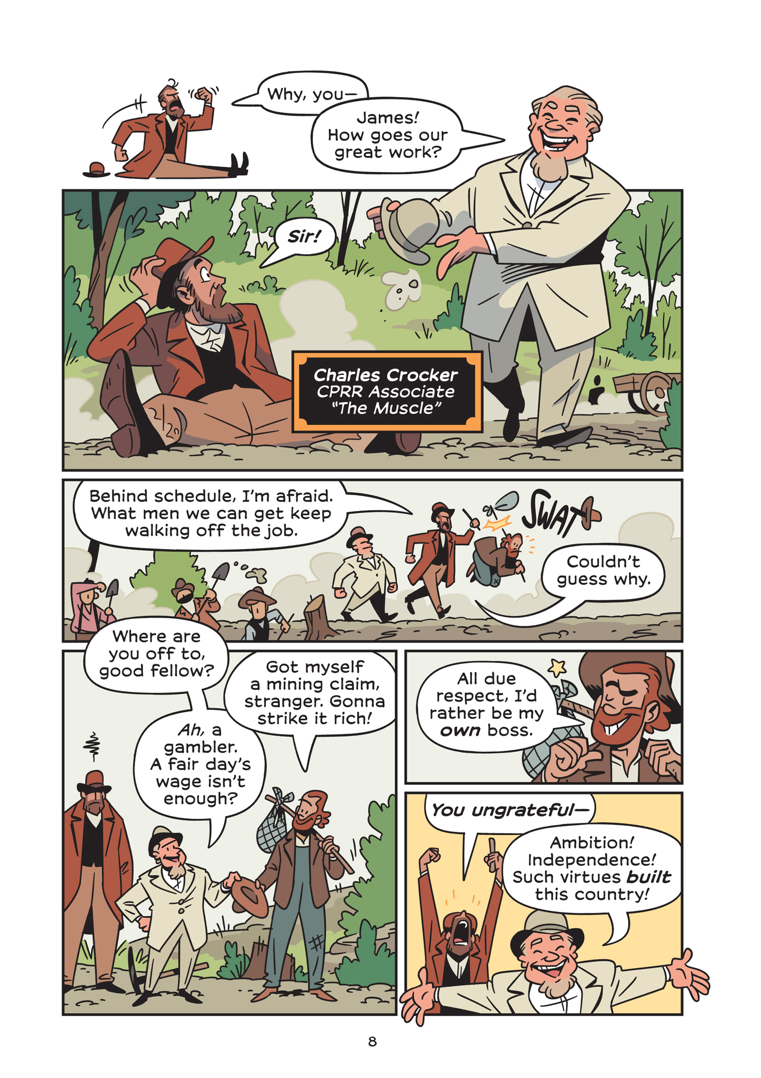 Read online History Comics comic -  Issue # The Transcontinental Railroad - 17