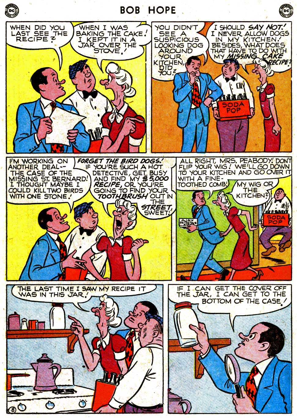 Read online The Adventures of Bob Hope comic -  Issue #4 - 20