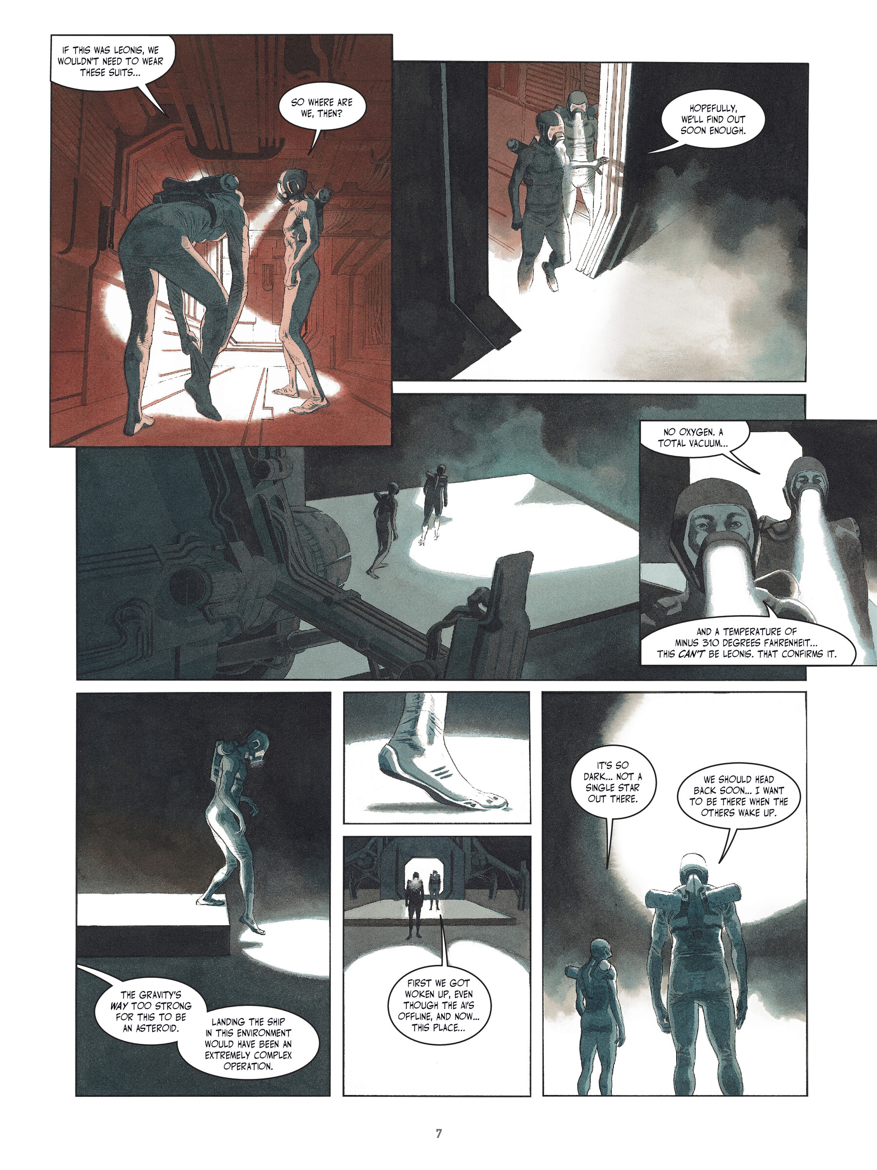 Read online Project ARKA: Into the Dark Unknown comic -  Issue # TPB - 8