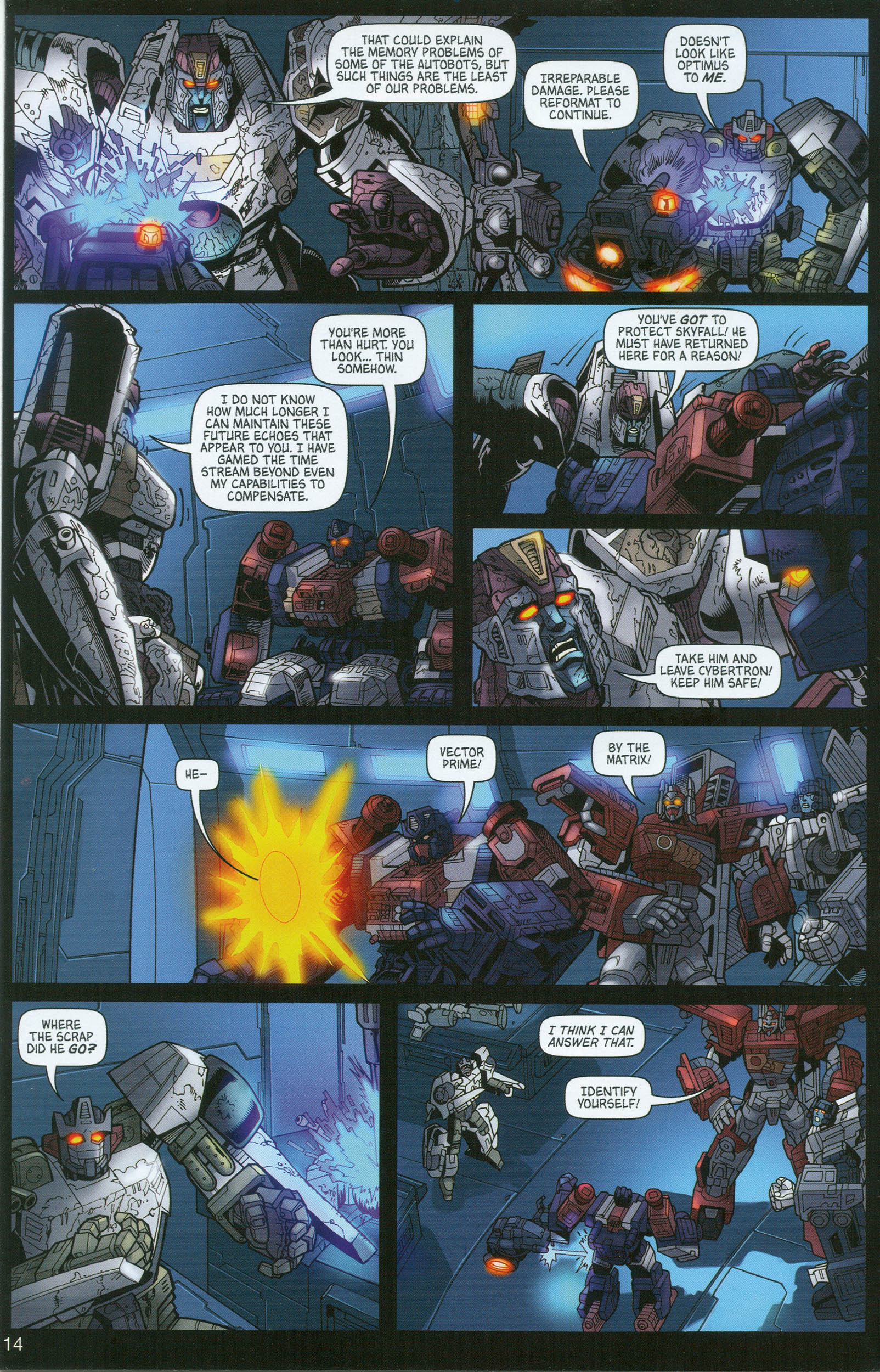 Read online Transformers: Collectors' Club comic -  Issue #8 - 14