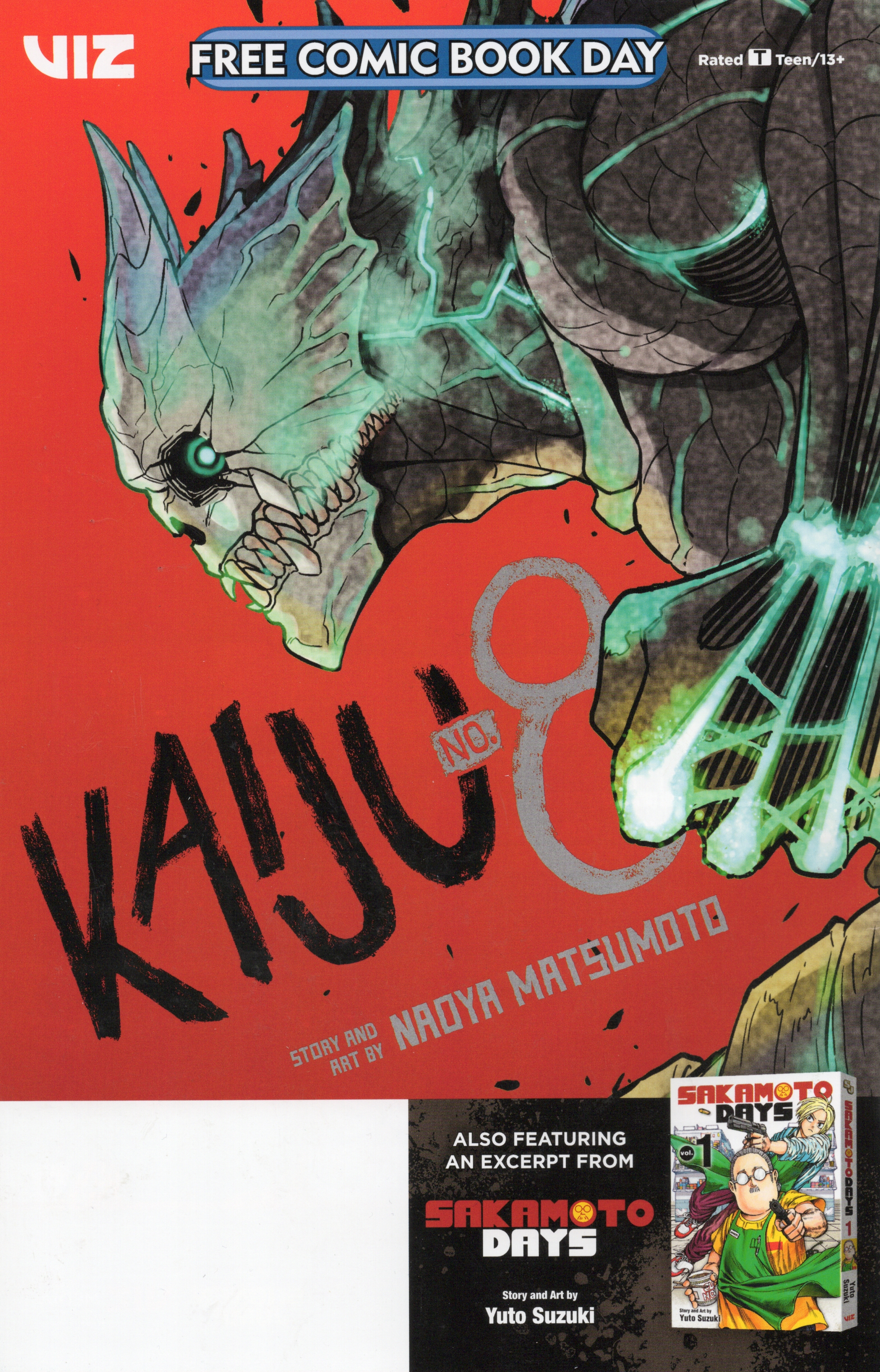 Read online Free Comic Book Day 2022 comic -  Issue # Viz Kaiju No 8 and Sakamoto Days - 1