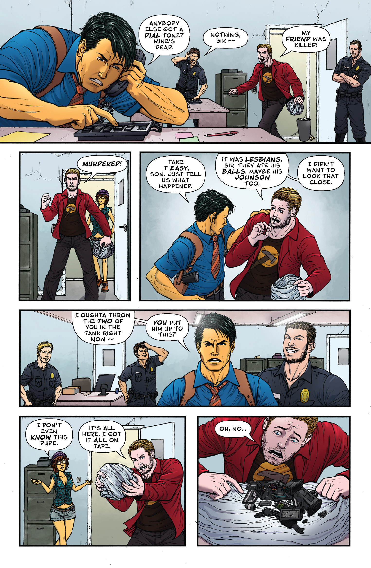 Read online Lesbian Zombies from Outer Space comic -  Issue #1 - 28